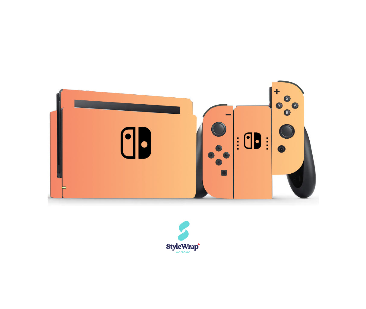 Nintendo Switch Skin Wrap Apricot