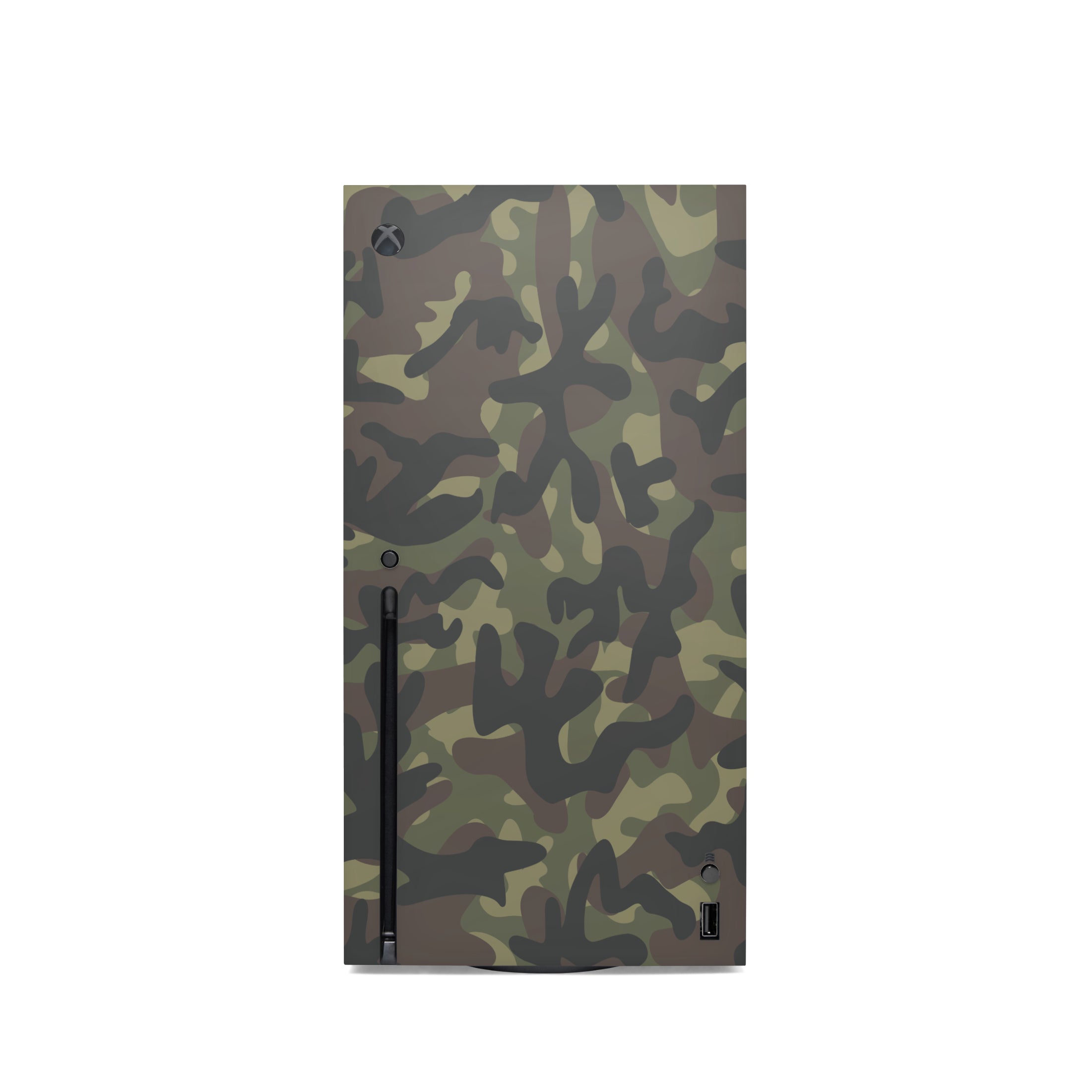 Xbox Series X Skin Wrap - Green Camo