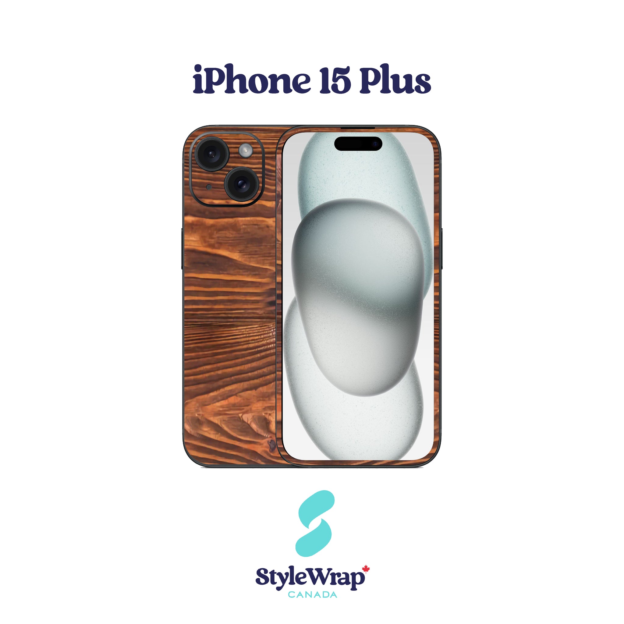 iPhone - Dark Wood