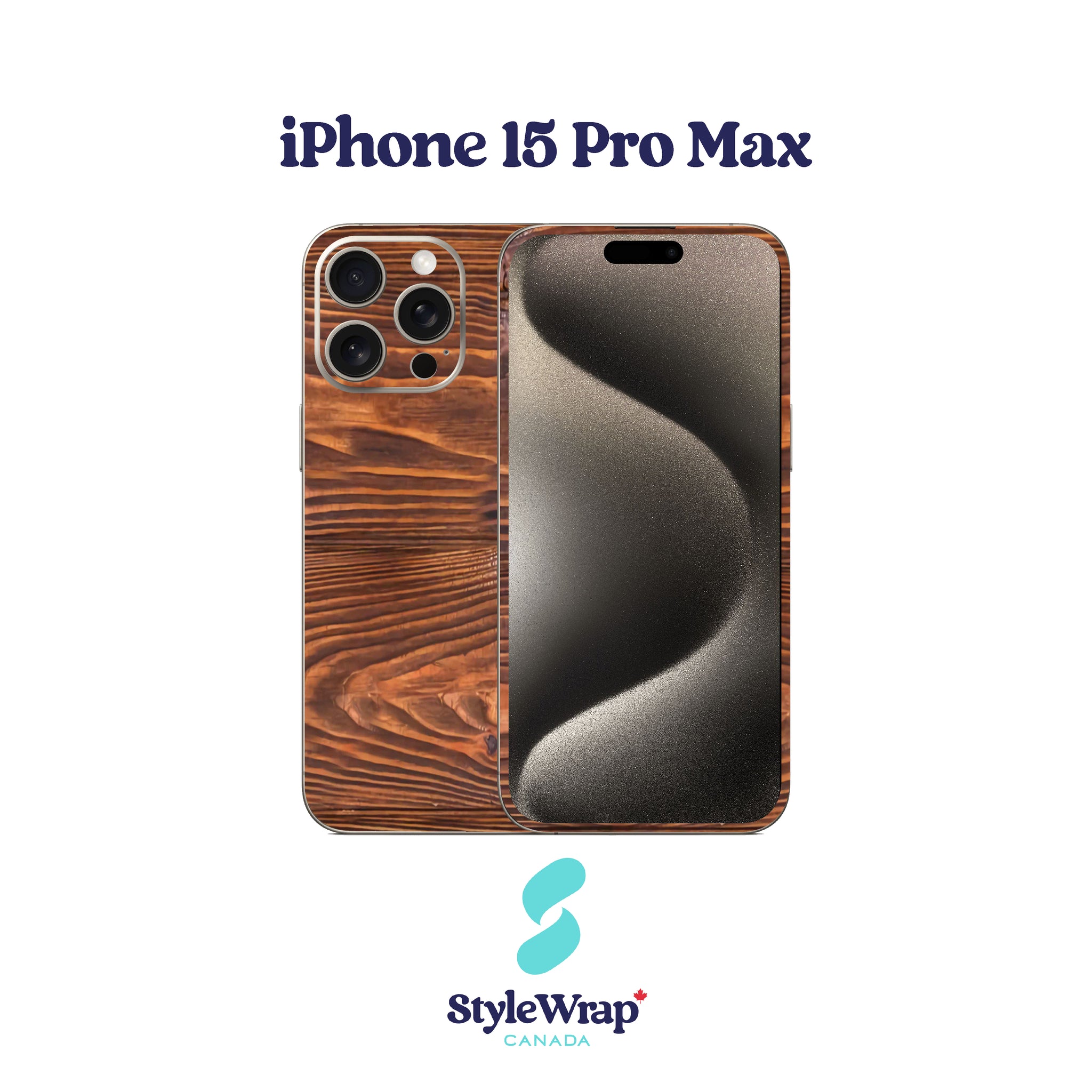 iPhone - Dark Wood
