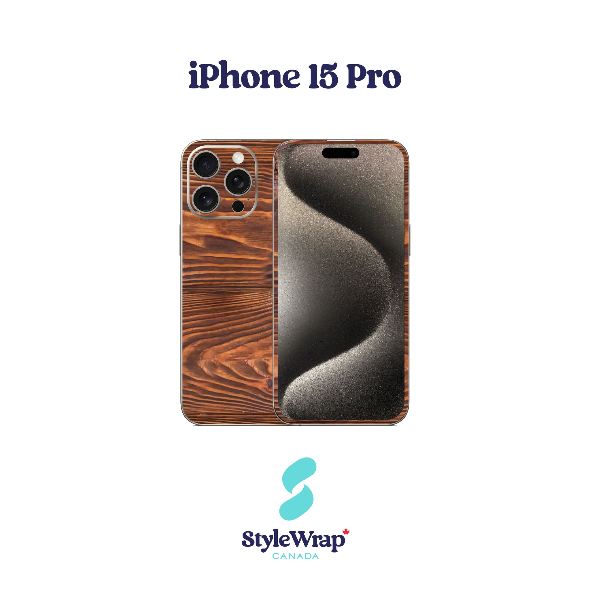 iPhone - Dark Wood