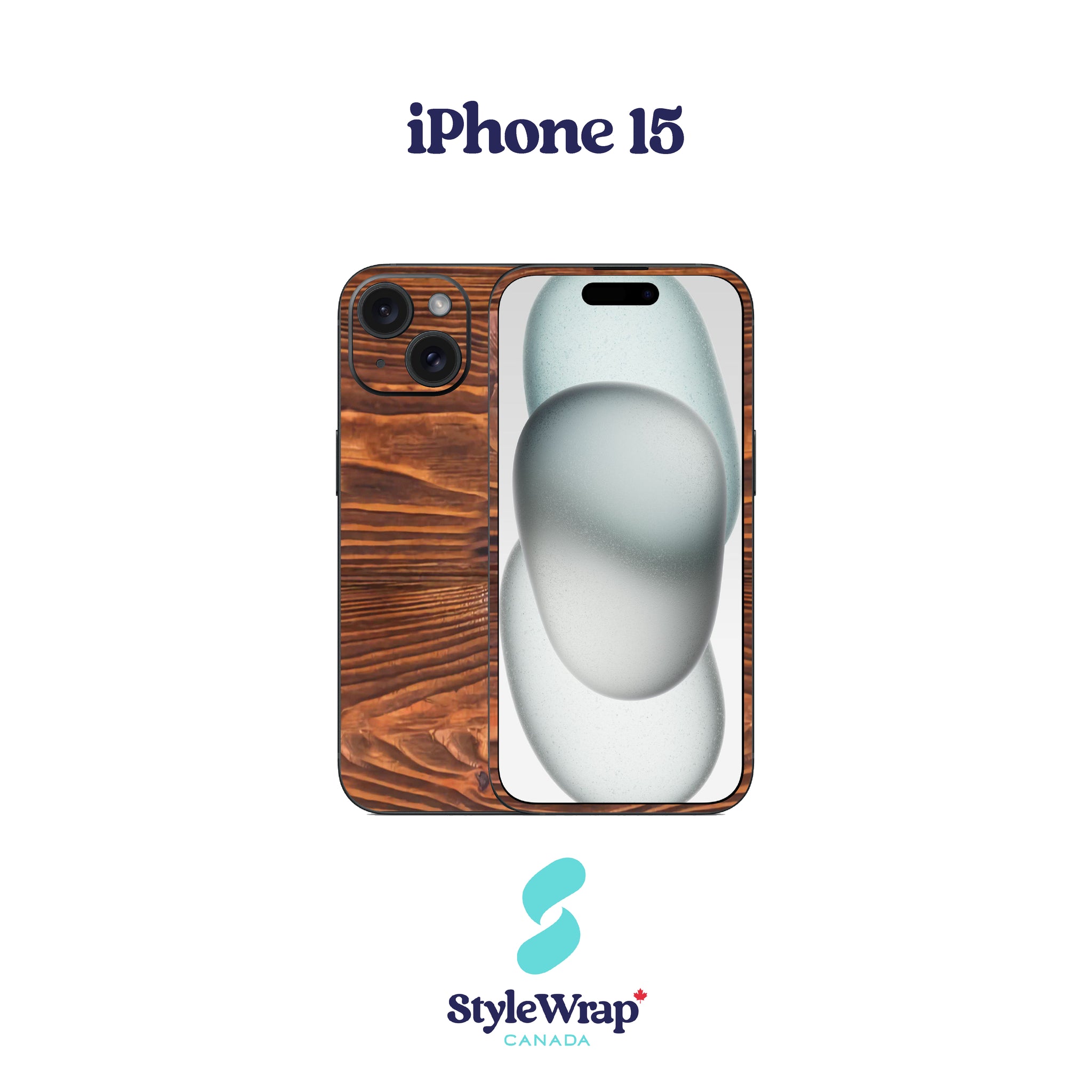 iPhone - Dark Wood