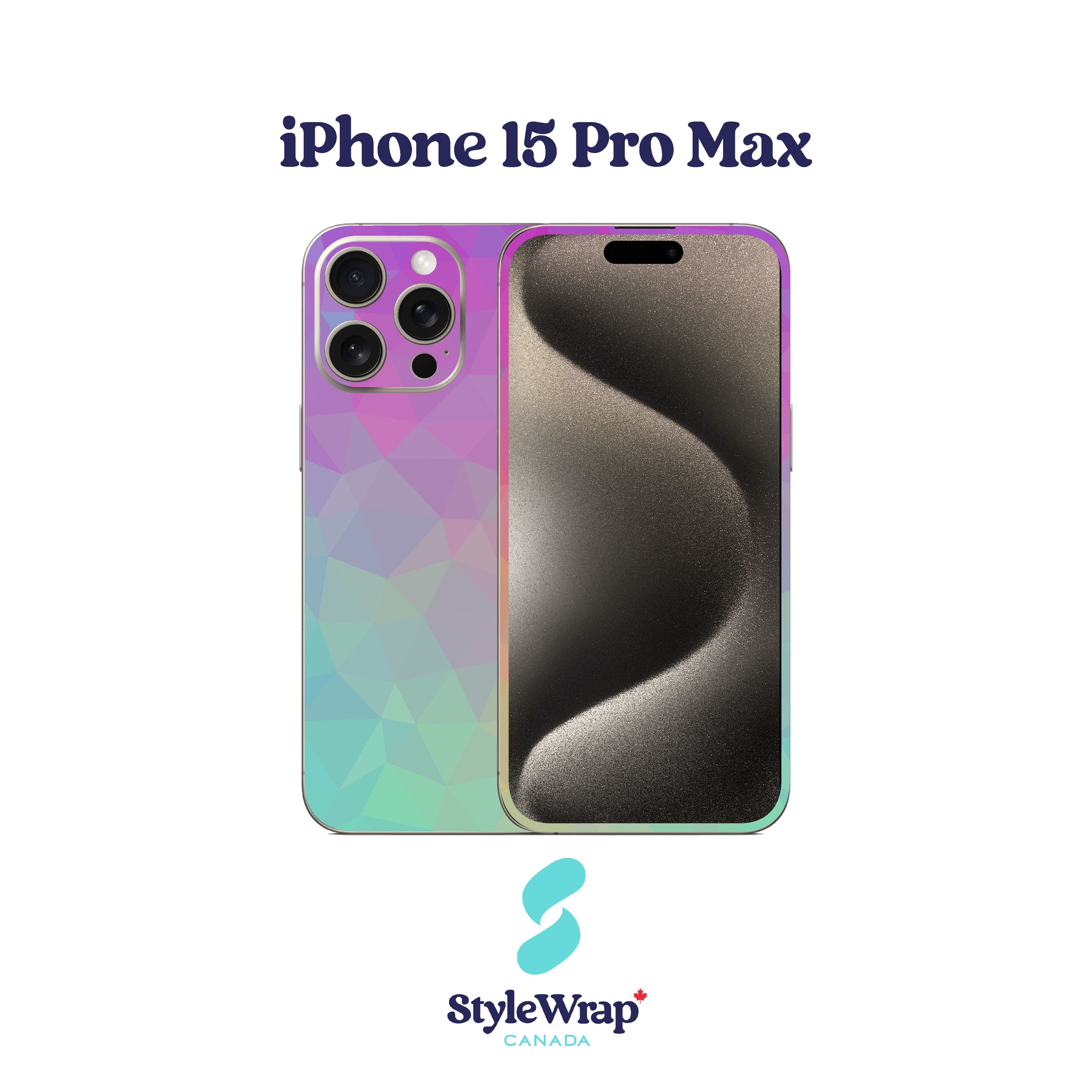 iPhone - Geometric Rainbow
