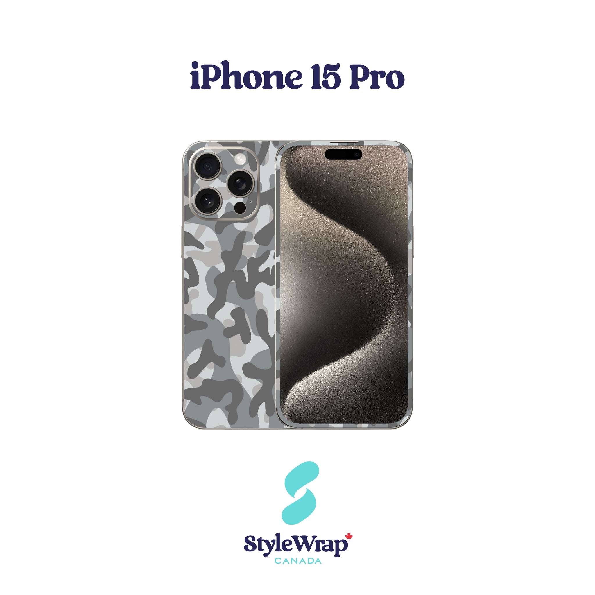 iPhone - Grey Camo