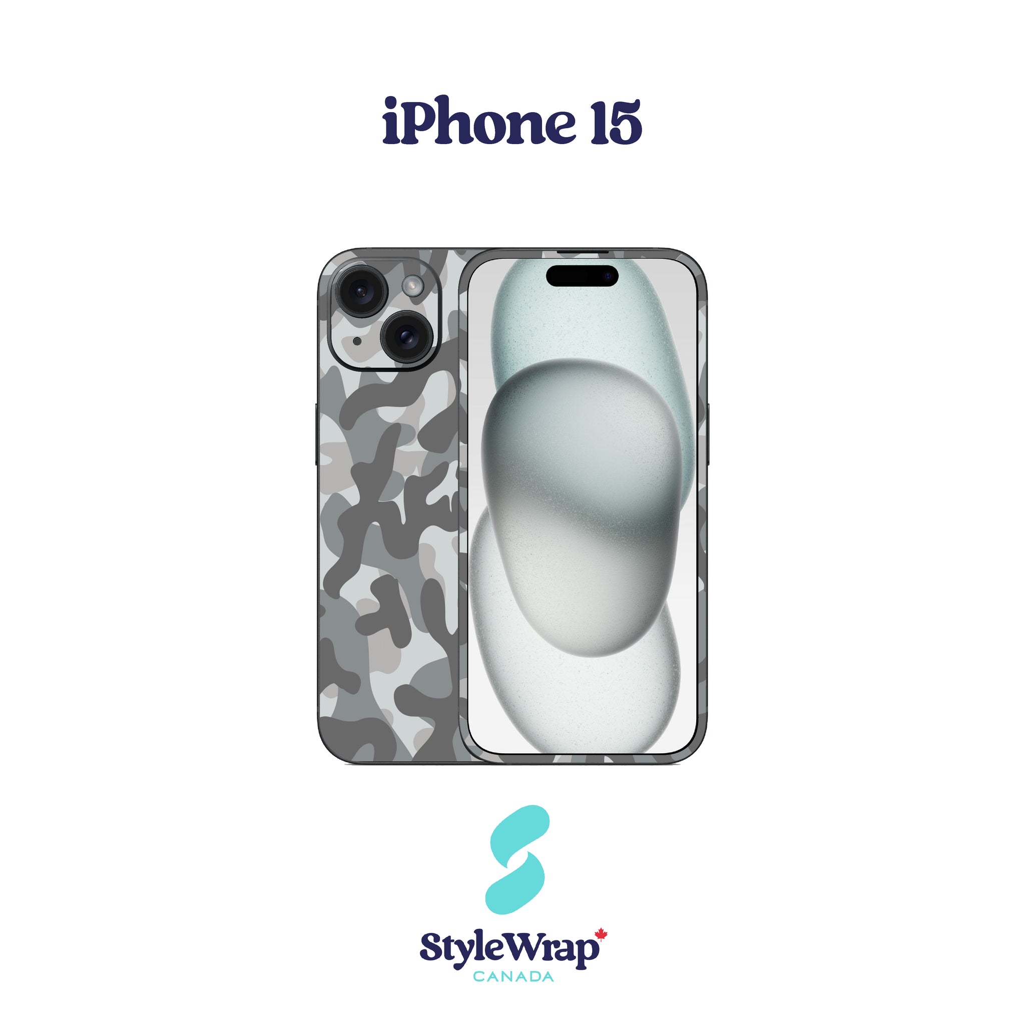iPhone - Grey Camo