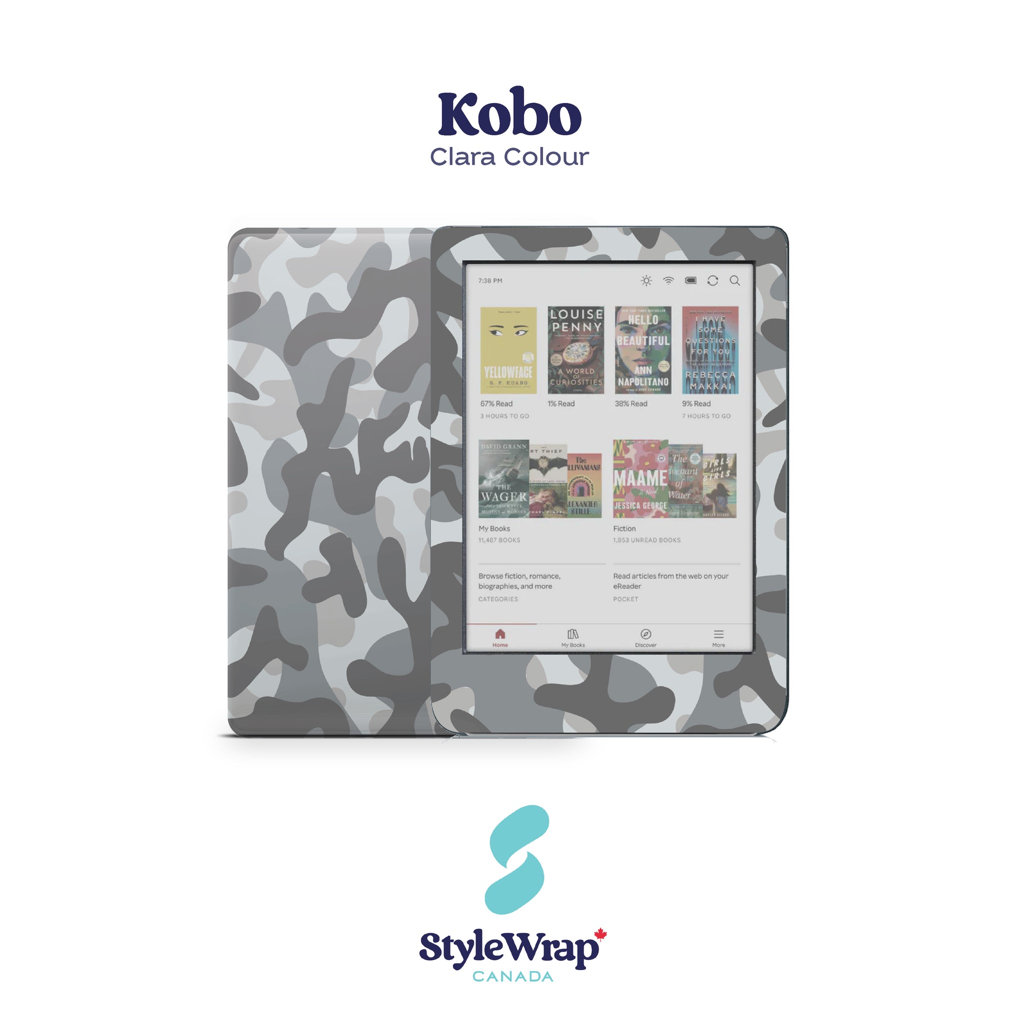 Kobo - Grey Camo
