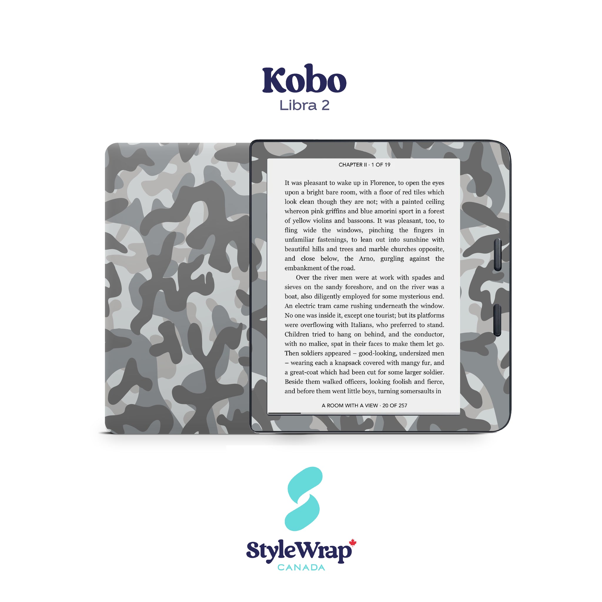 Kobo - Grey Camo