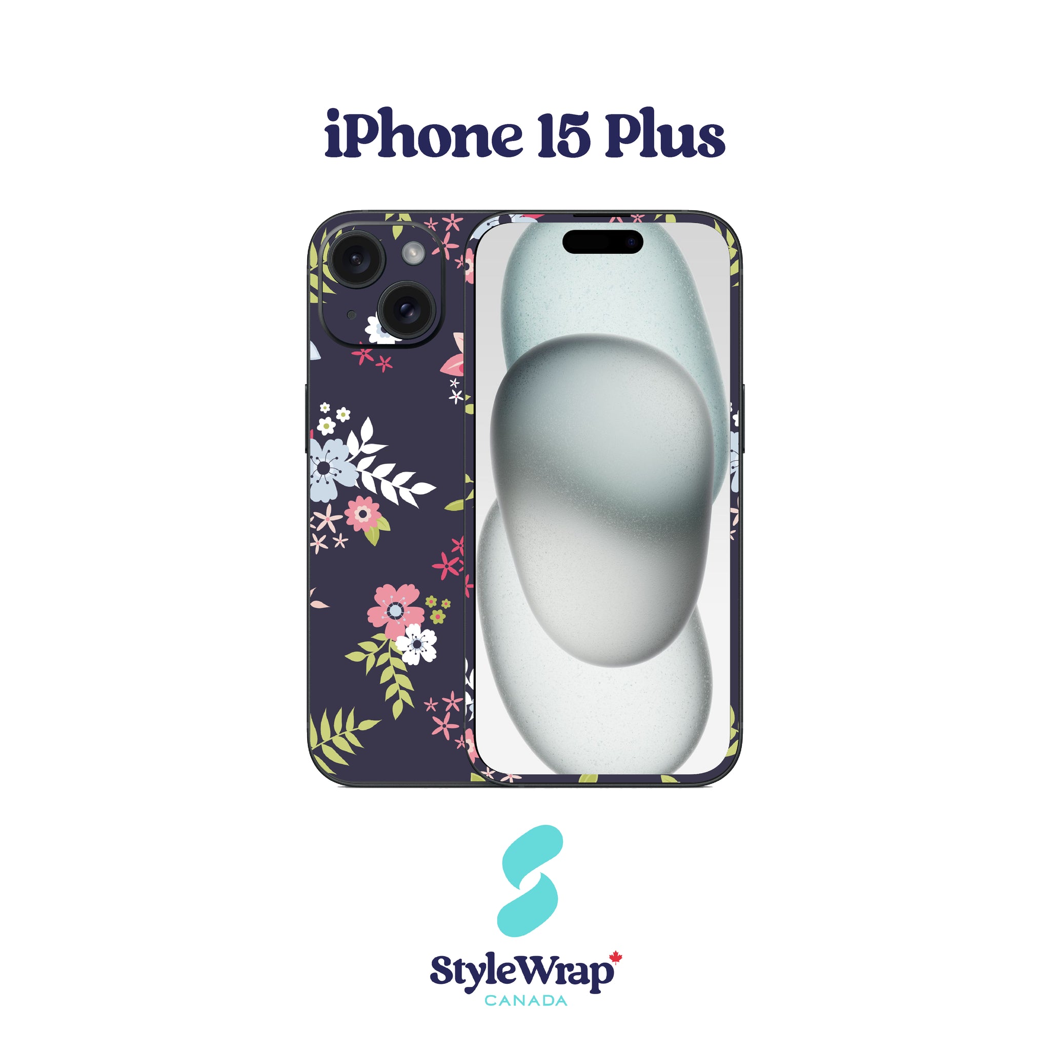 iPhone - Navy Floral