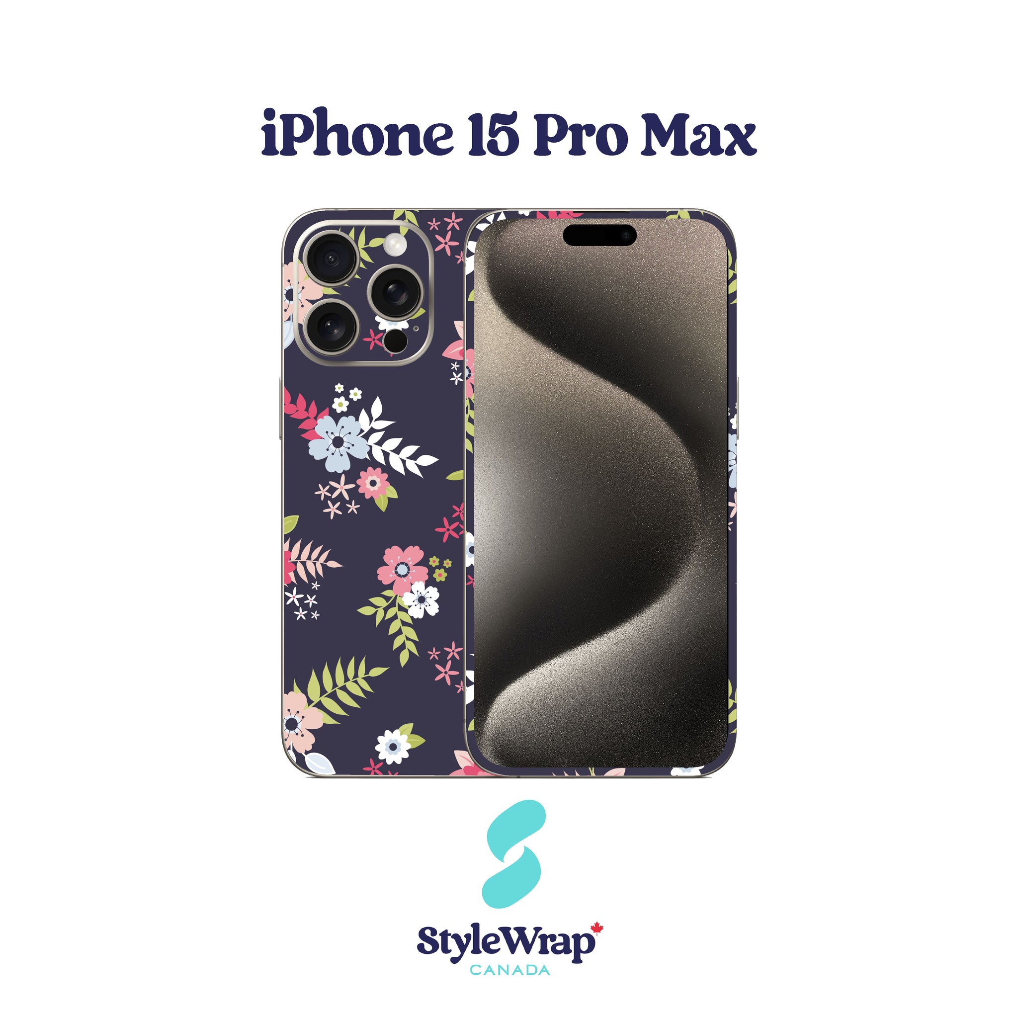 iPhone - Navy Floral