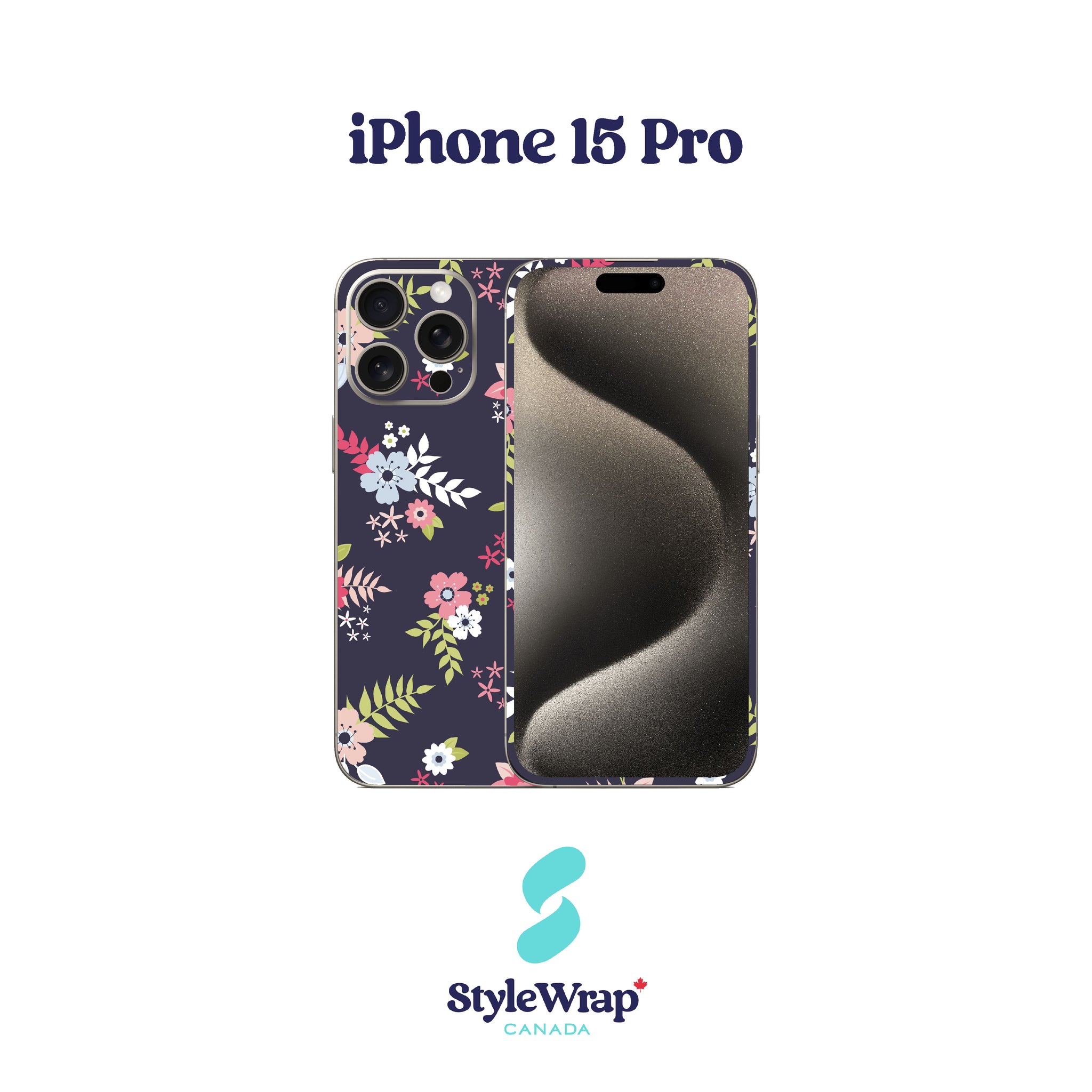 iPhone - Navy Floral
