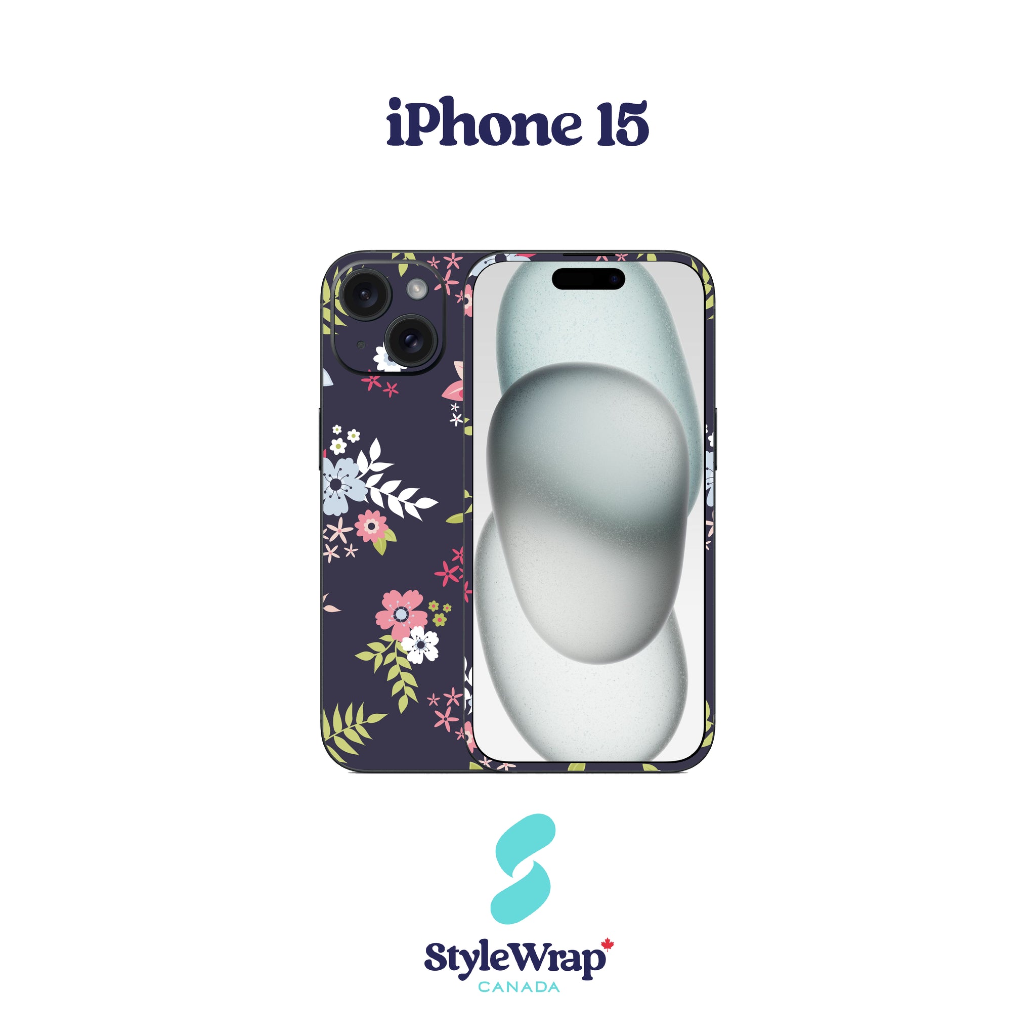 iPhone - Navy Floral