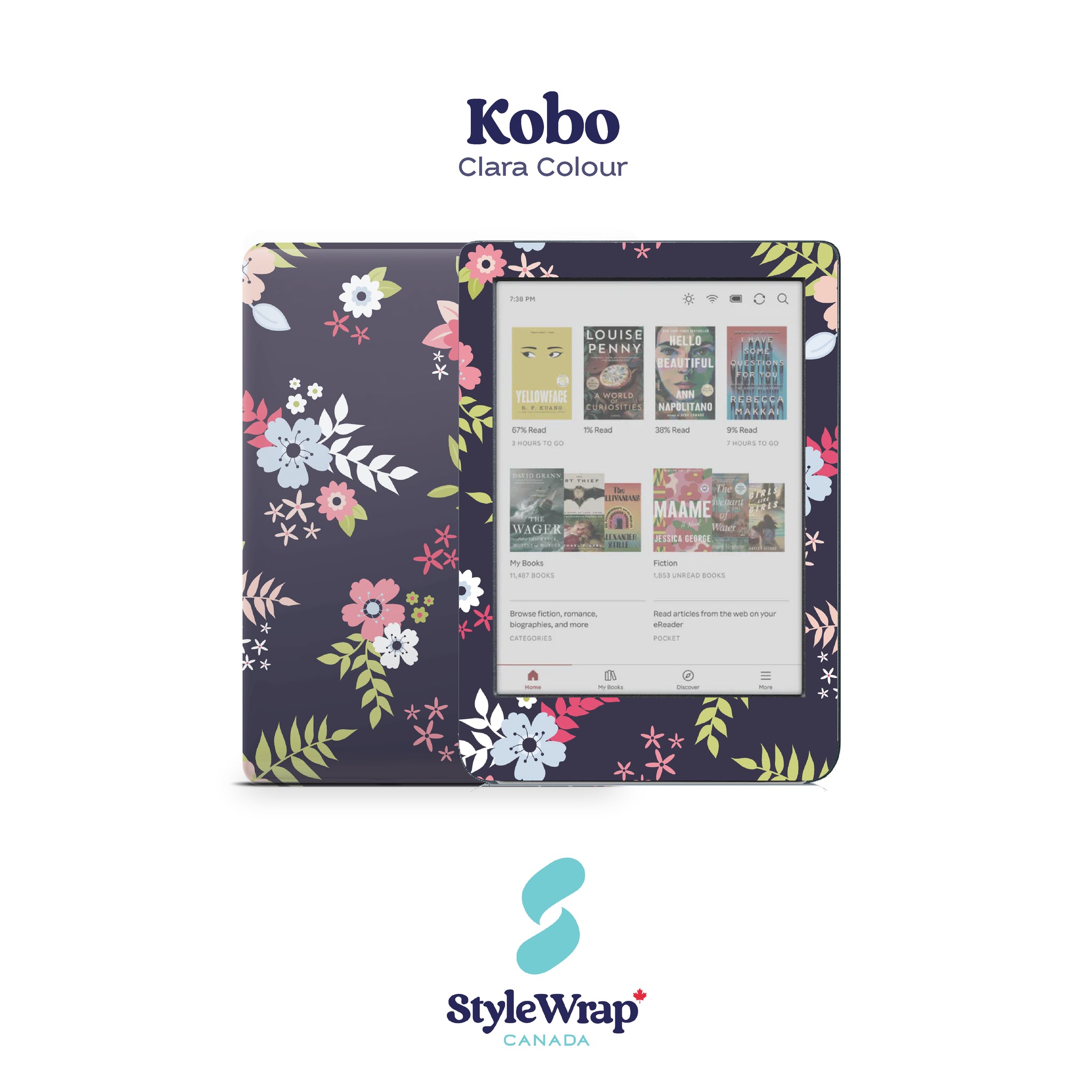 Kobo - Navy Floral