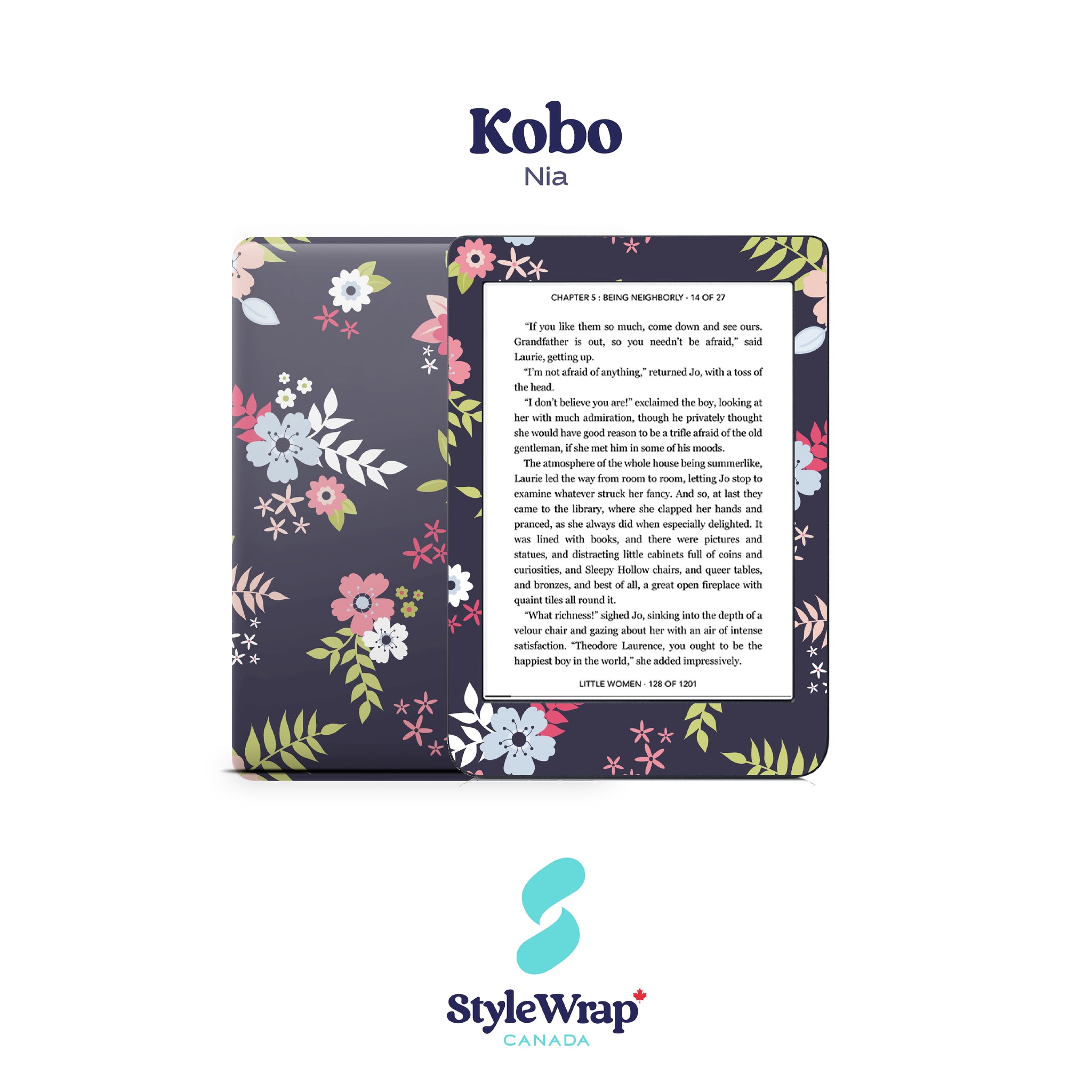 Kobo - Navy Floral