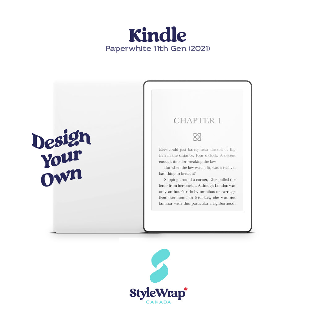 DESIGN YOUR OWN Kindle Skin
