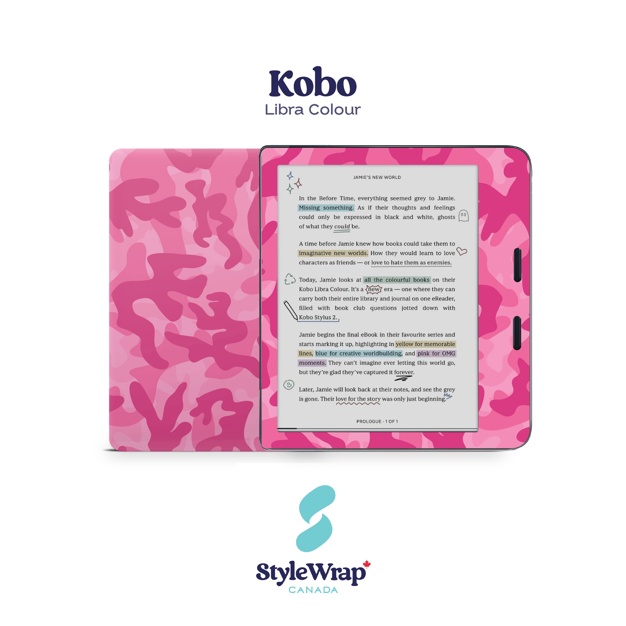 Kobo - Pink Camo