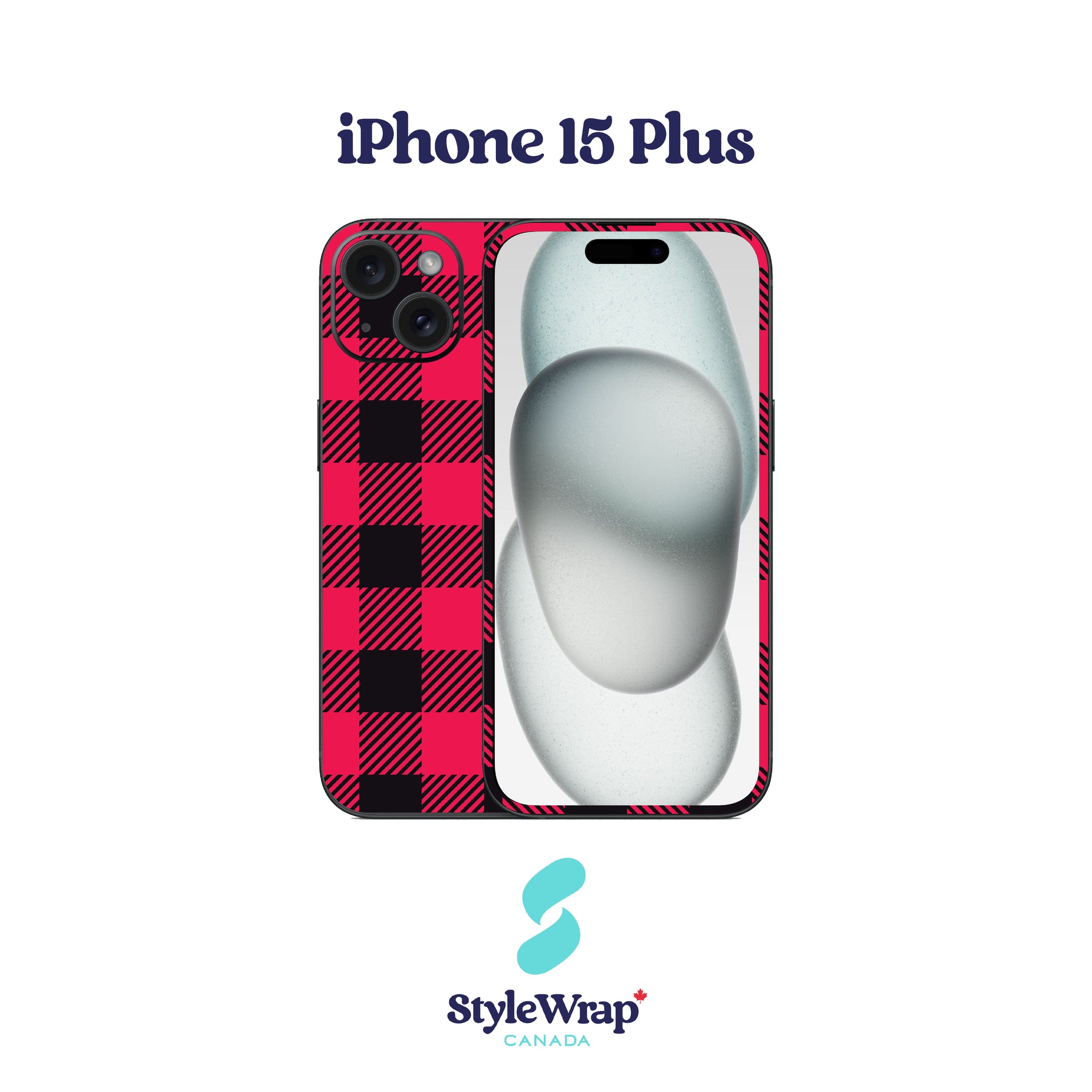 iPhone - Red Plaid
