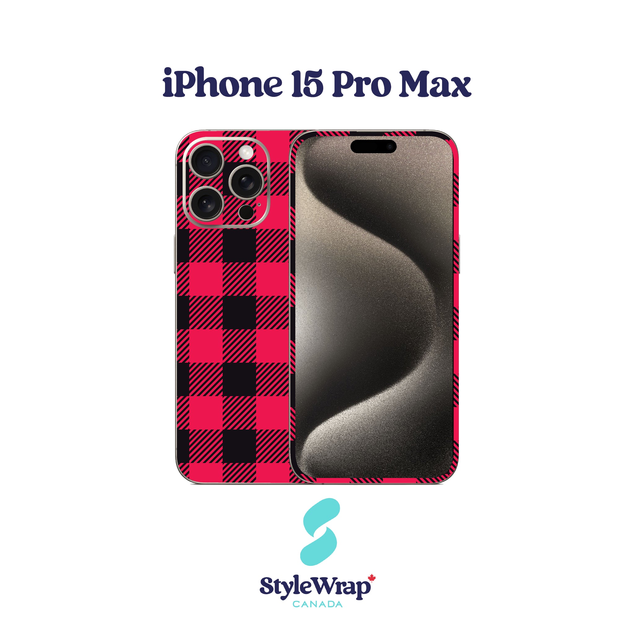 iPhone - Red Plaid