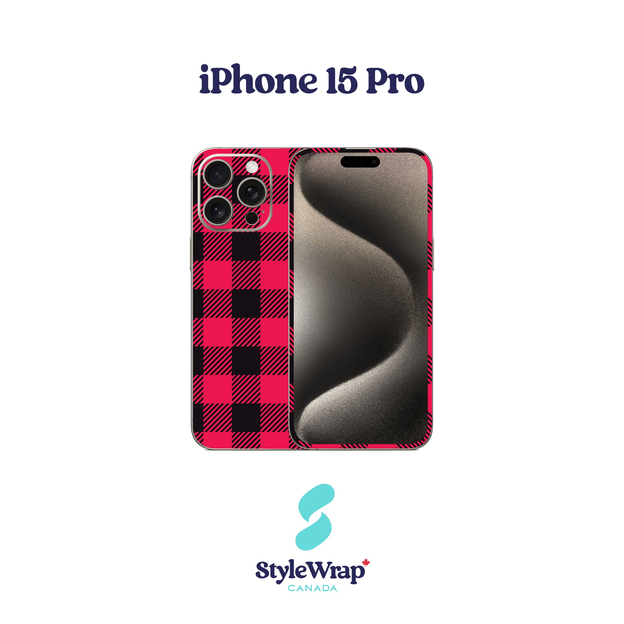 iPhone - Red Plaid