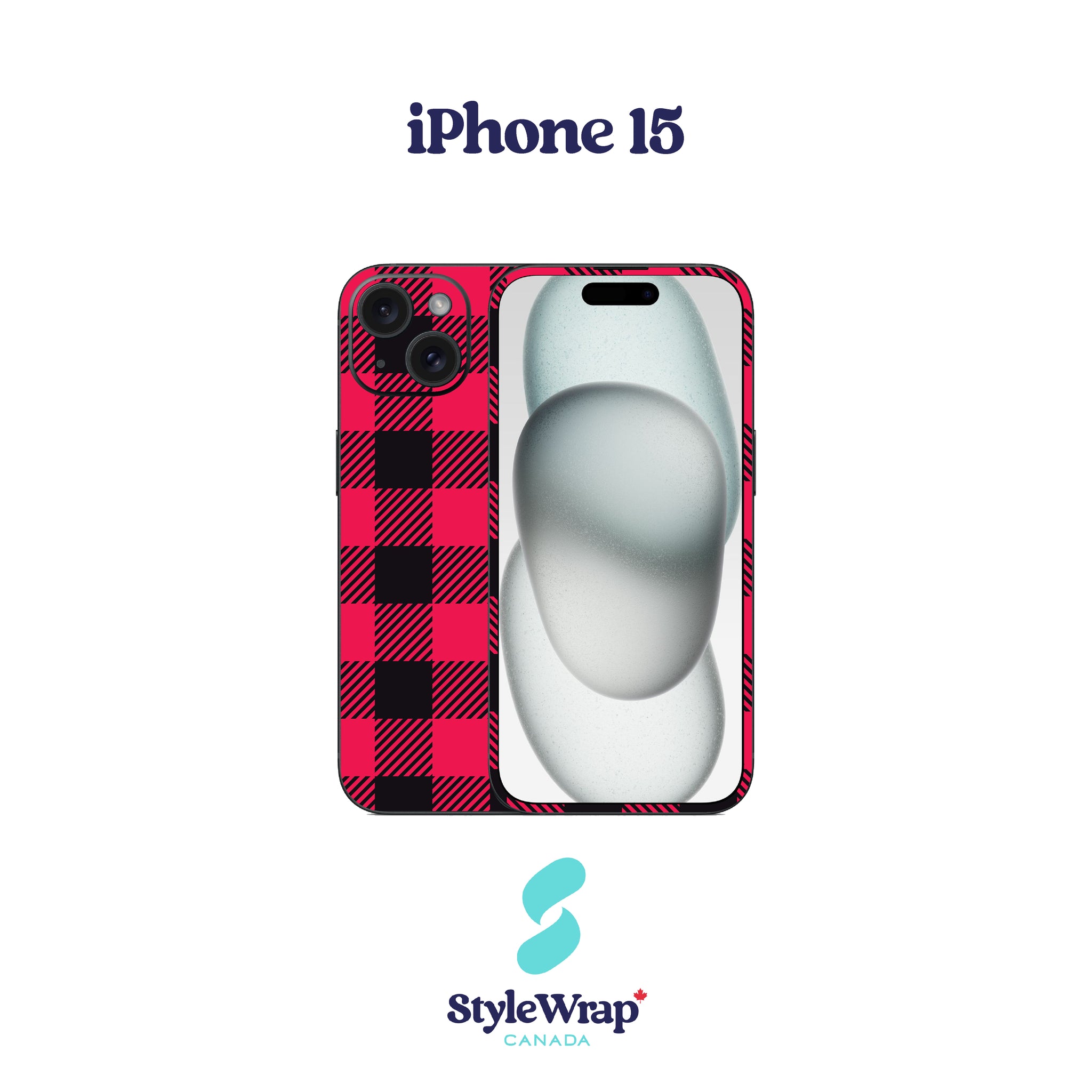 iPhone - Red Plaid