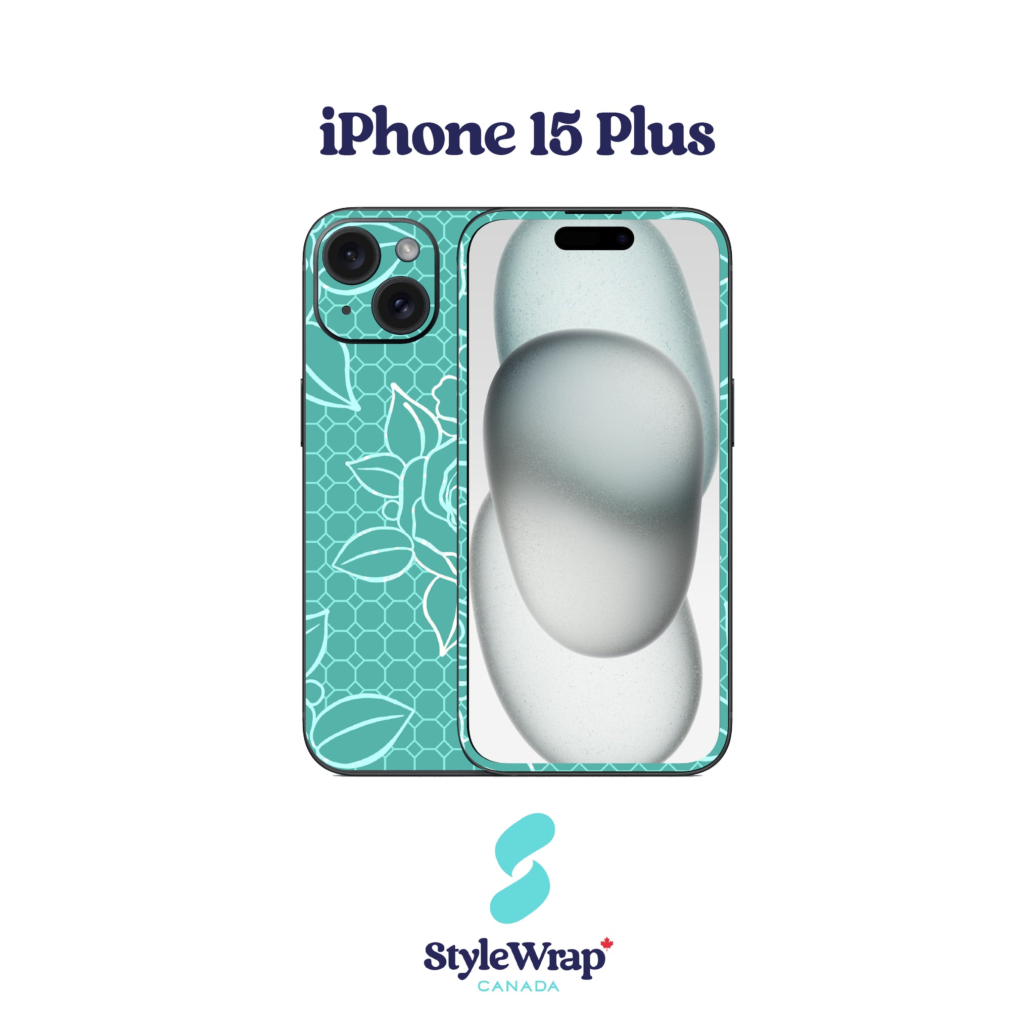 iPhone - Teal Floral