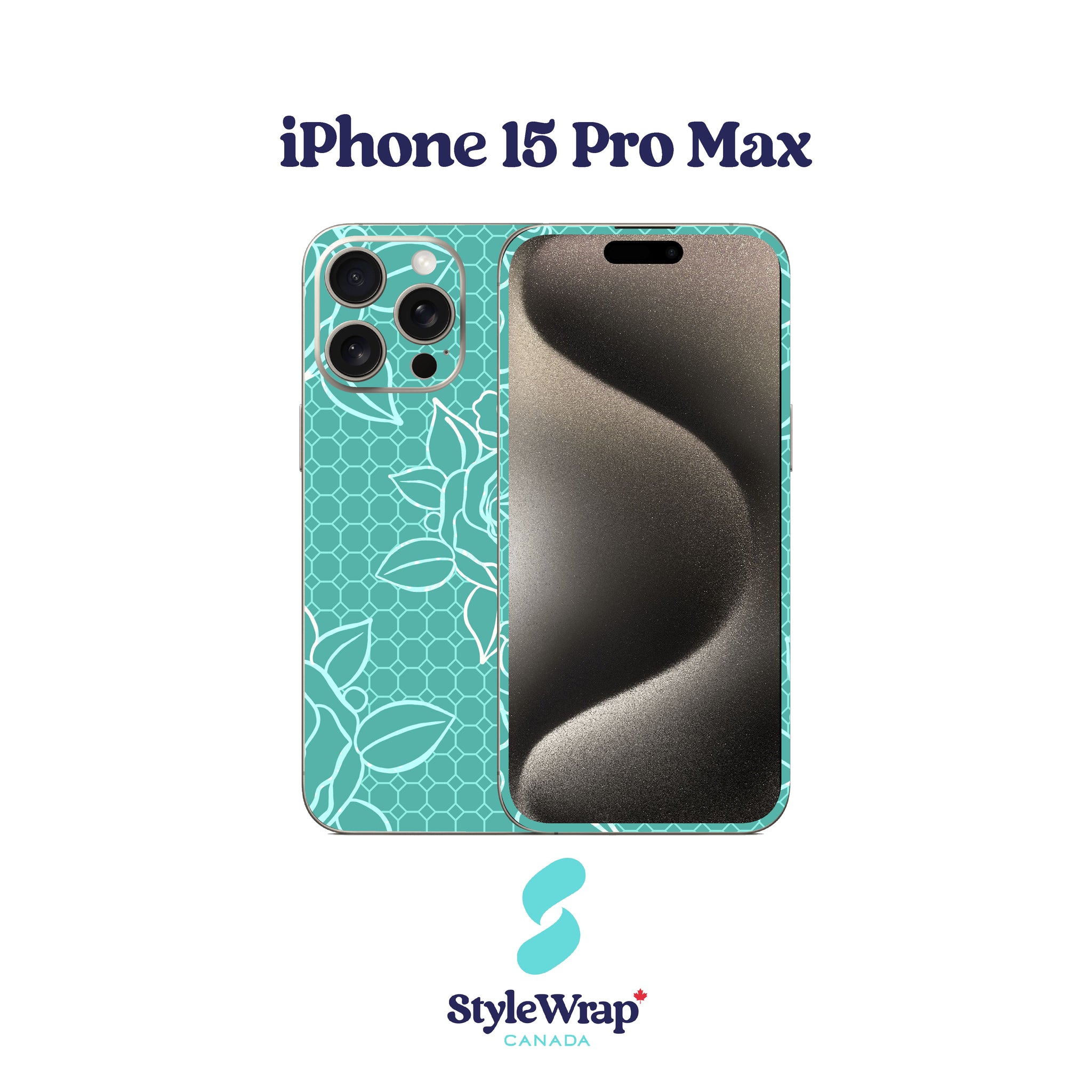 iPhone - Teal Floral