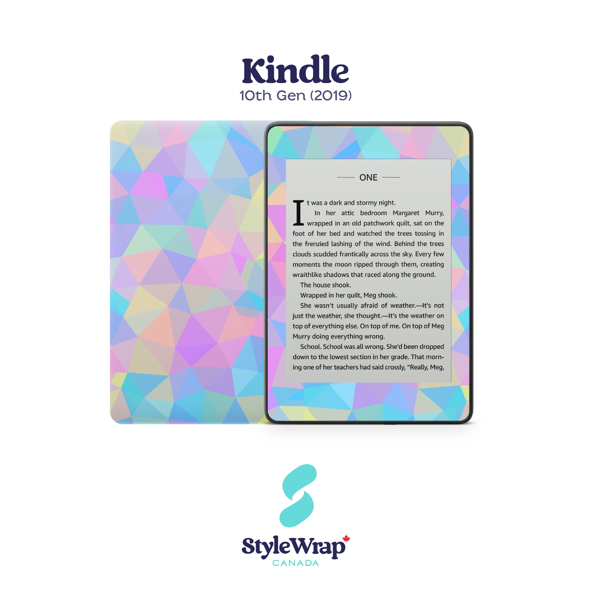 Kindle - Whimsical Geometric