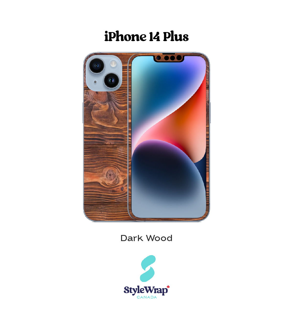 iPhone - Dark Wood