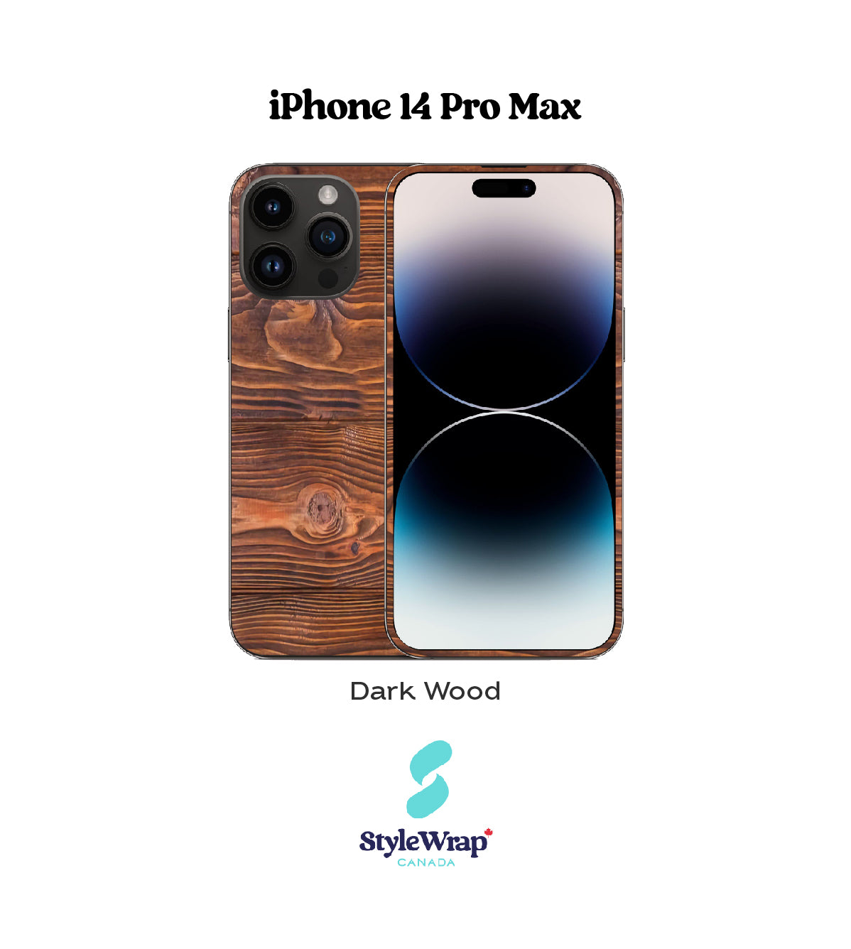 iPhone - Dark Wood