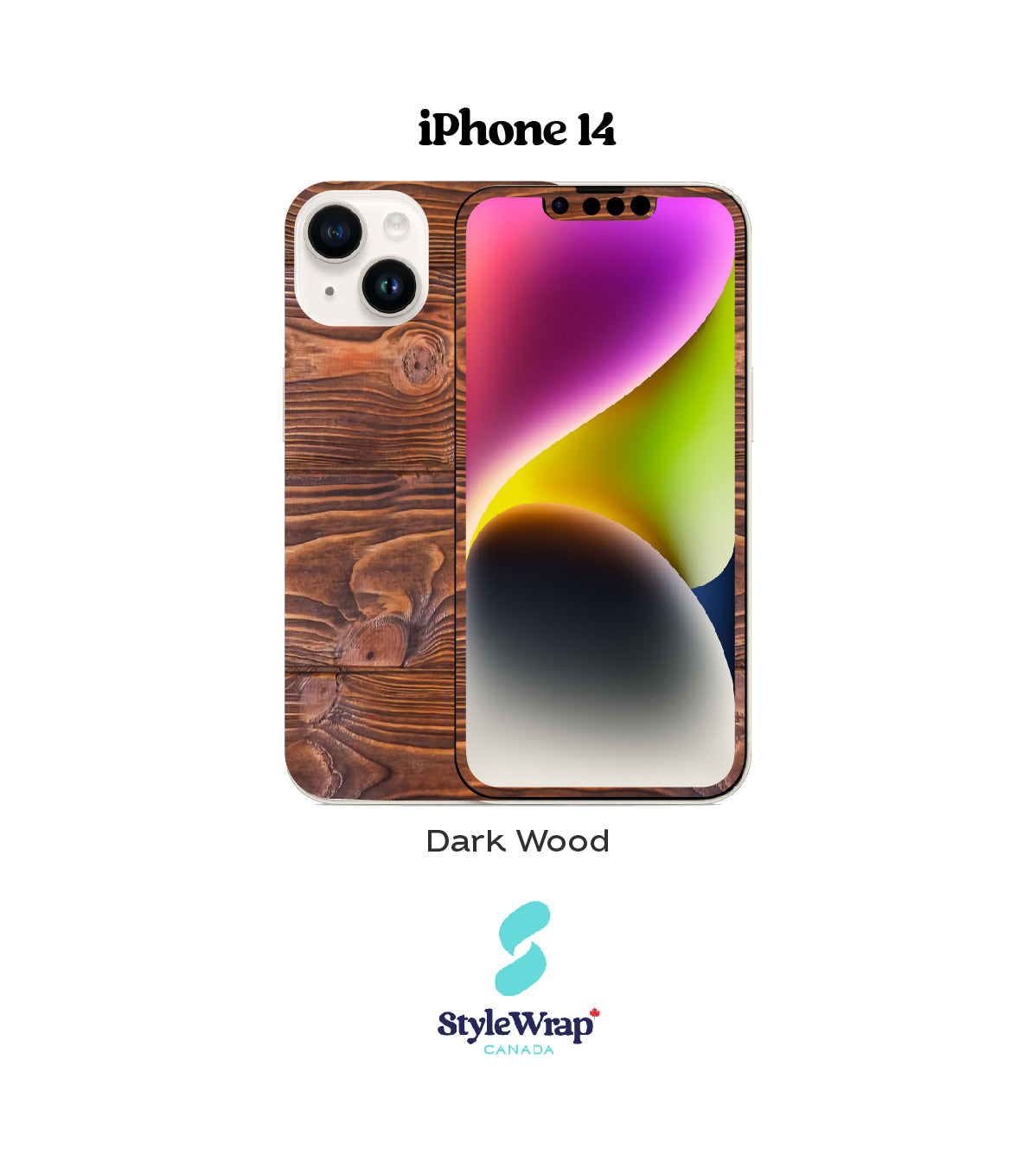 iPhone - Dark Wood