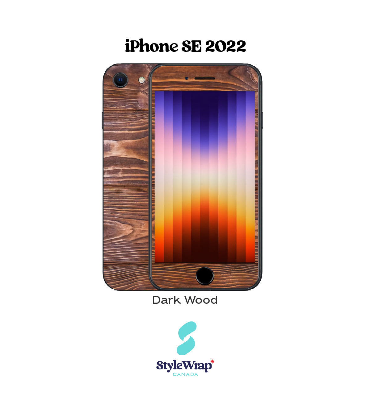 iPhone - Dark Wood