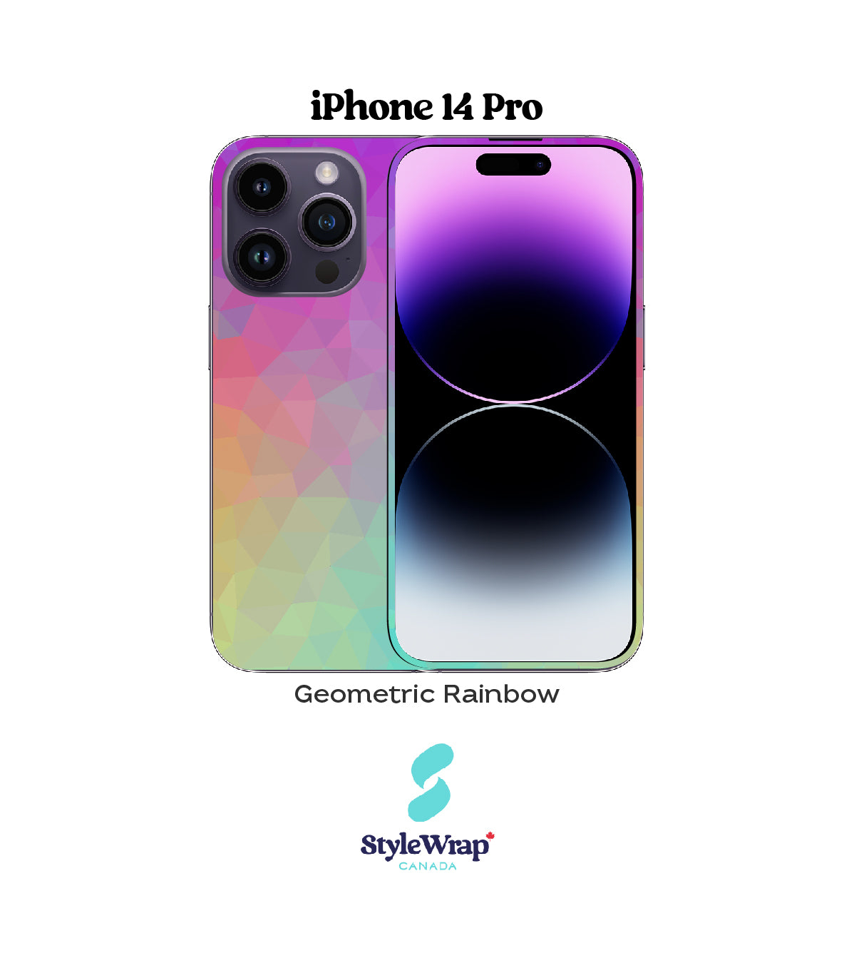 iPhone - Geometric Rainbow