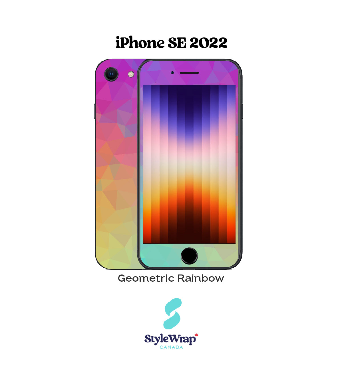 iPhone - Geometric Rainbow