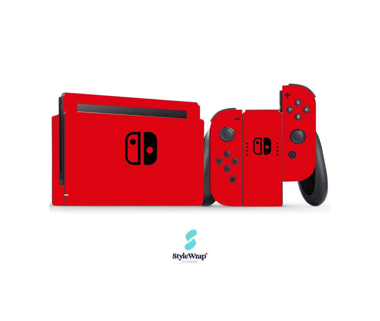 Nintendo Switch Skin: Nintendo Switch Wrap - Red