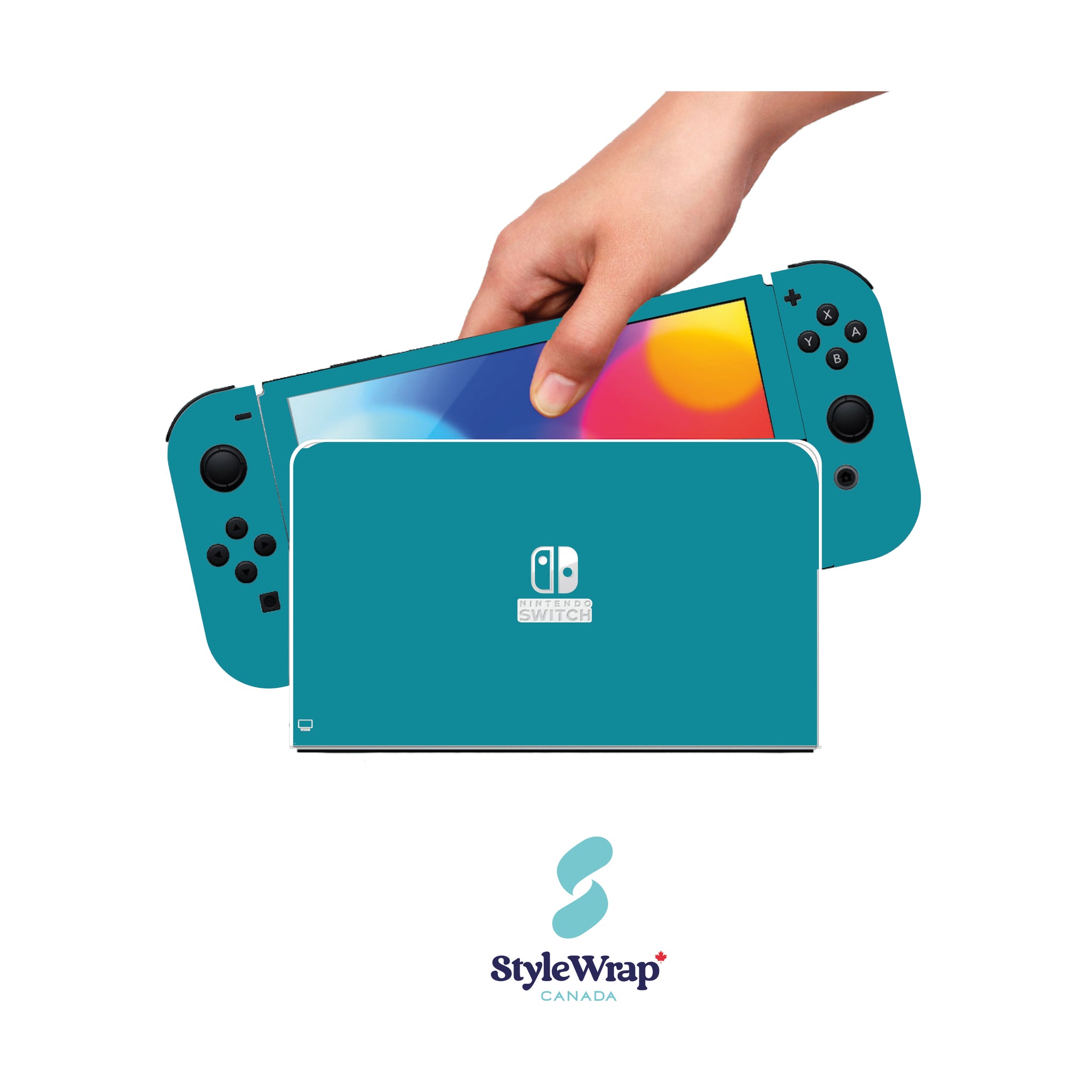 Nintendo Switch Skin Wrap - Teal