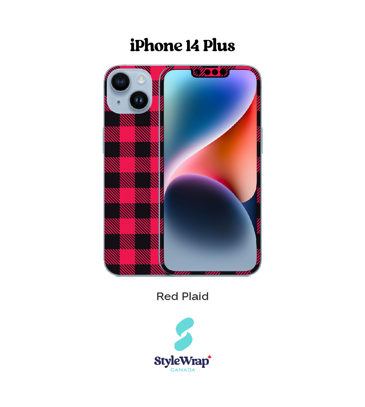 iPhone - Red Plaid