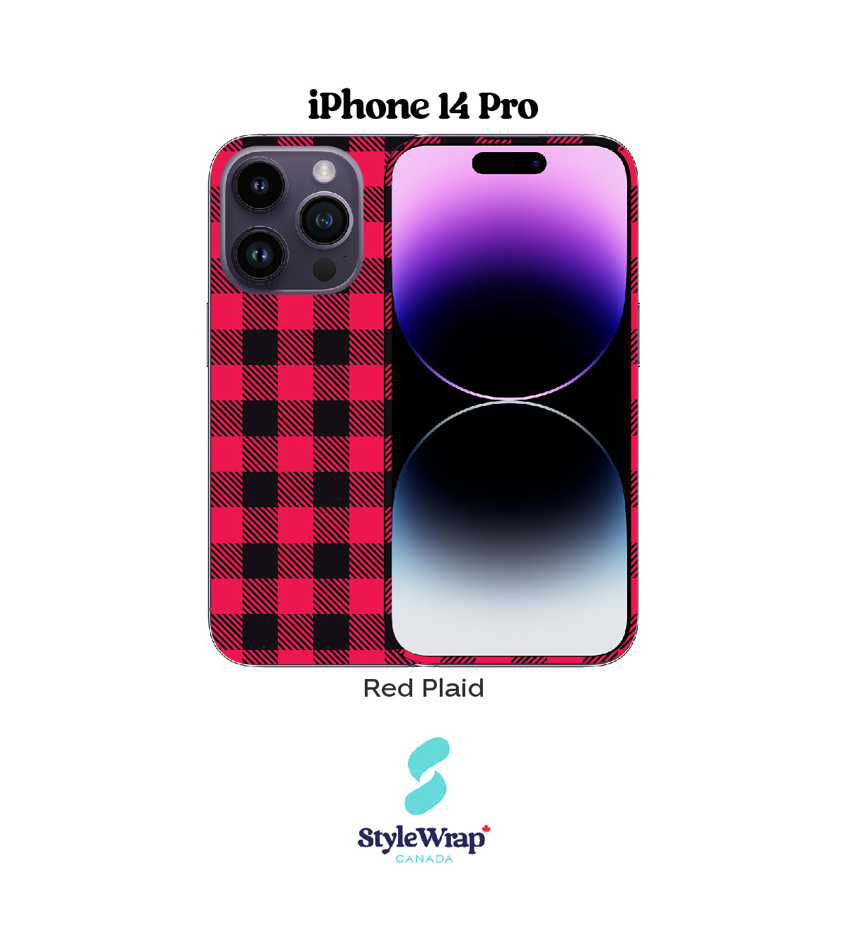 iPhone - Red Plaid