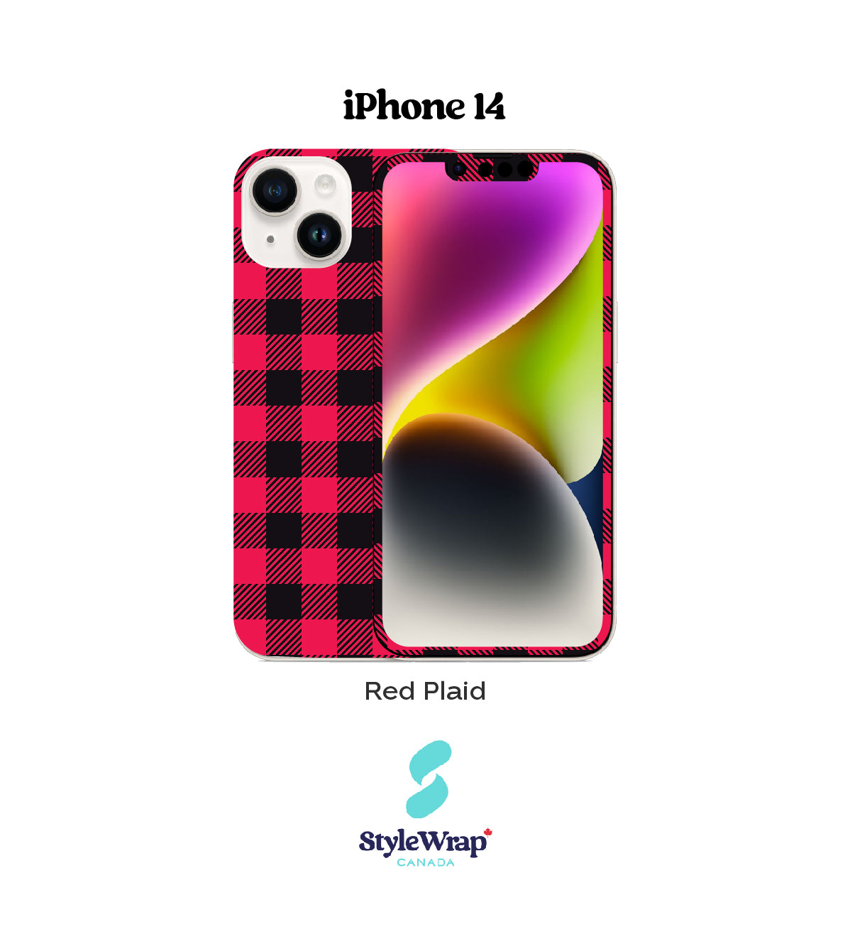 iPhone - Red Plaid
