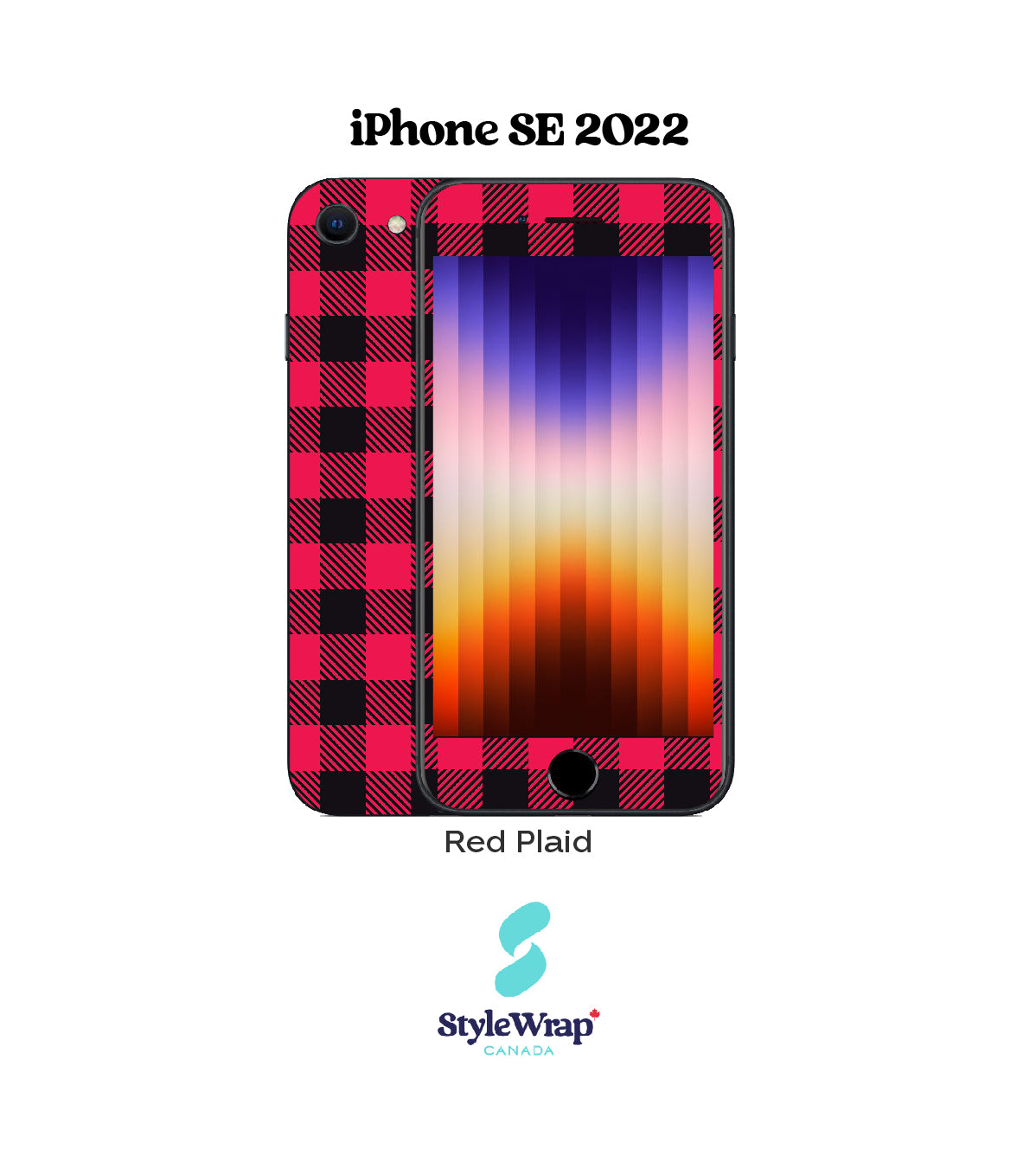 iPhone - Red Plaid