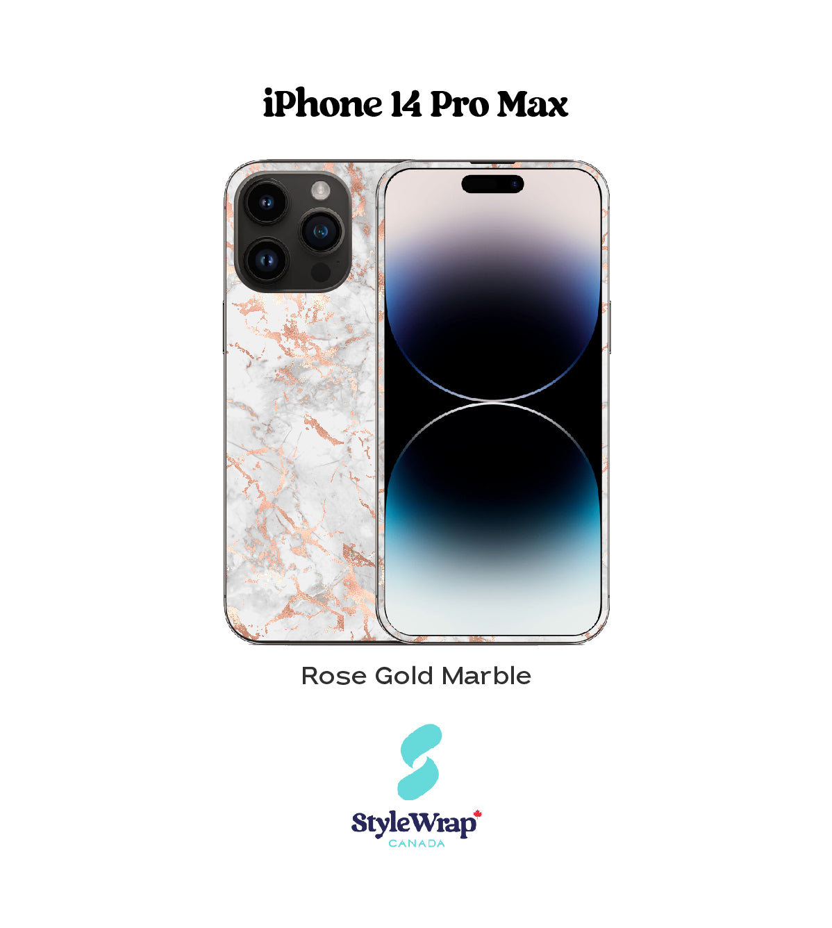 iPhone - Rose Gold Marble