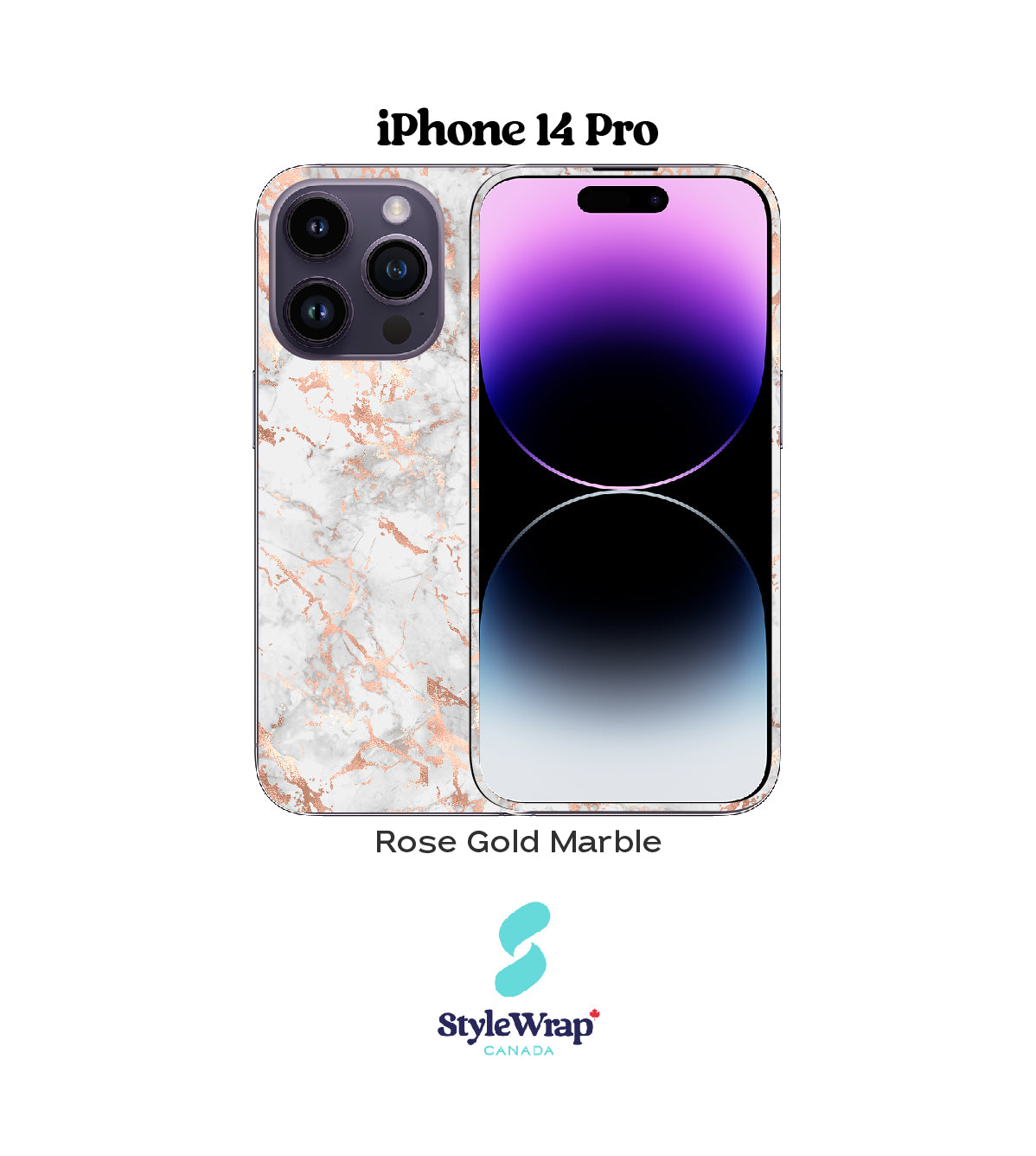 iPhone - Rose Gold Marble