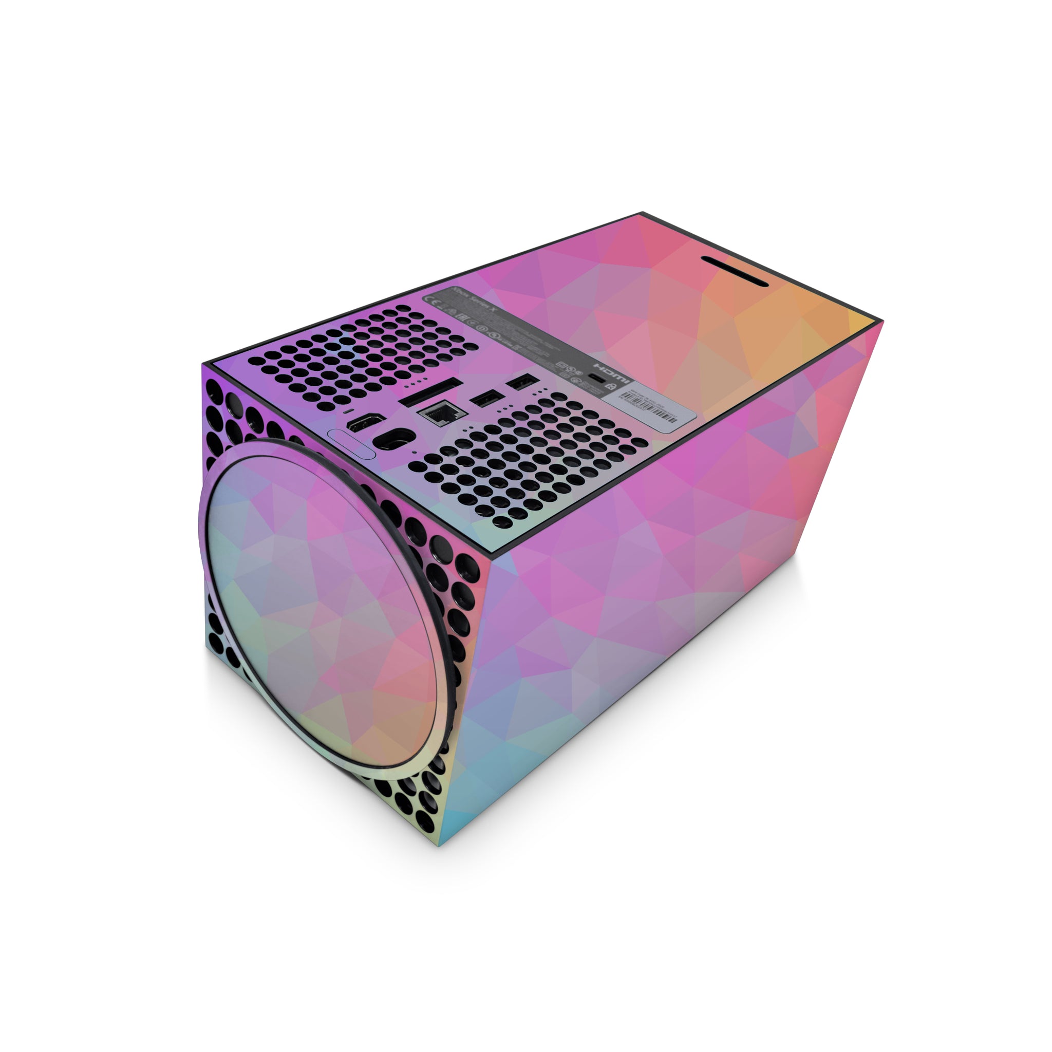 Xbox Series X - Geometric Rainbow