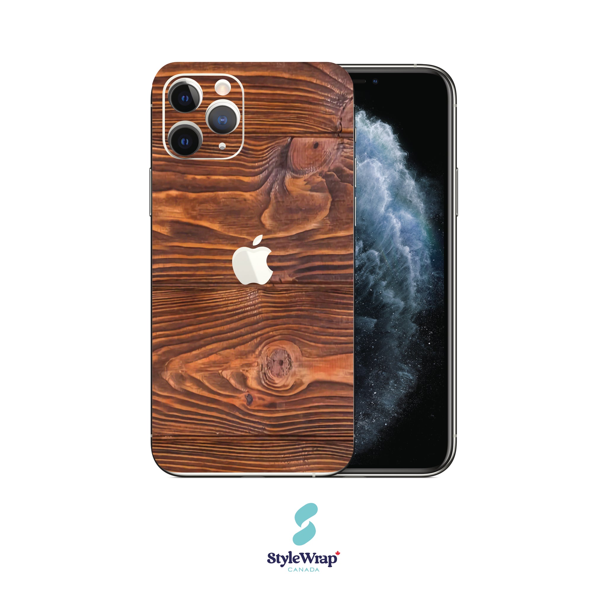 iPhone - Dark Wood
