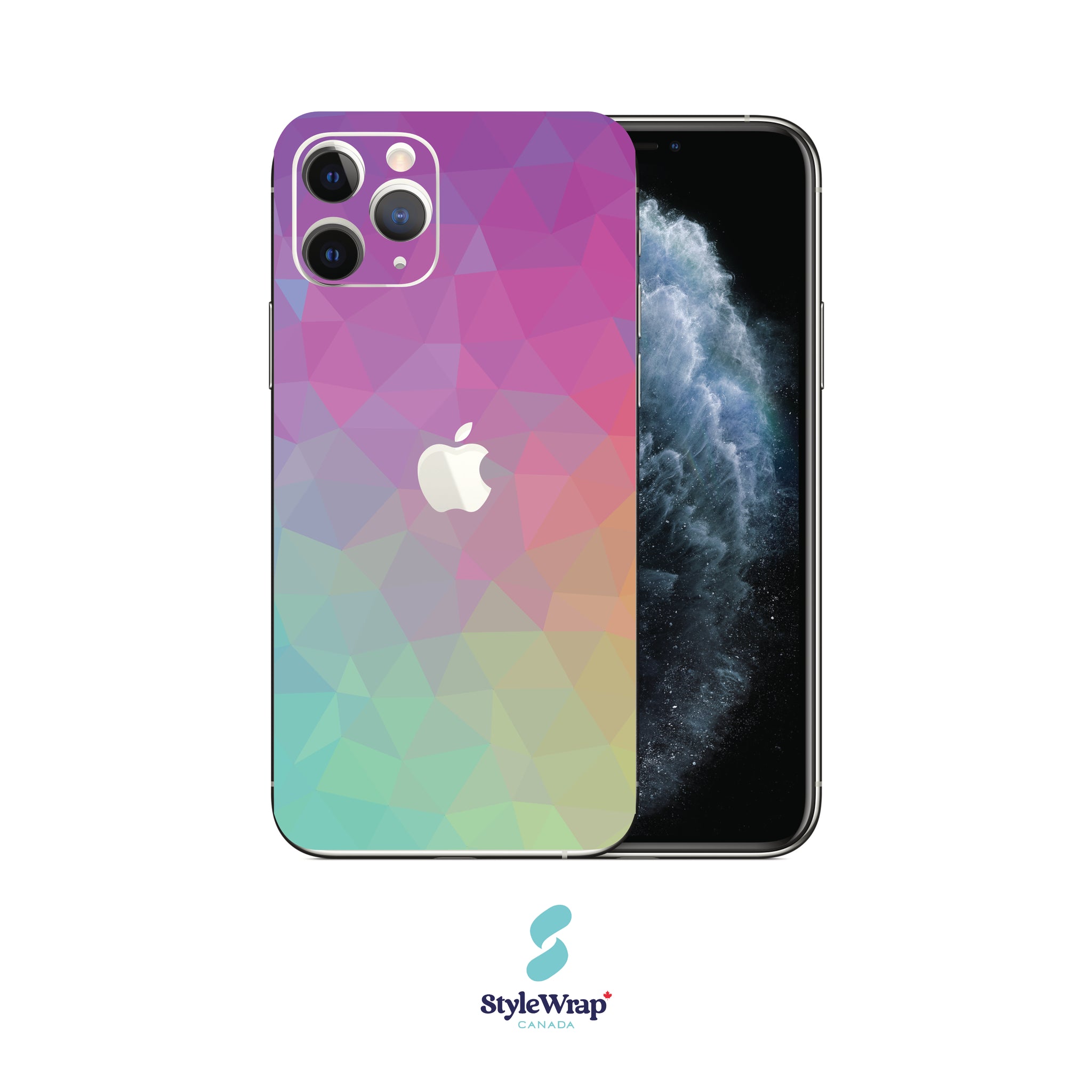 iPhone - Geometric Rainbow