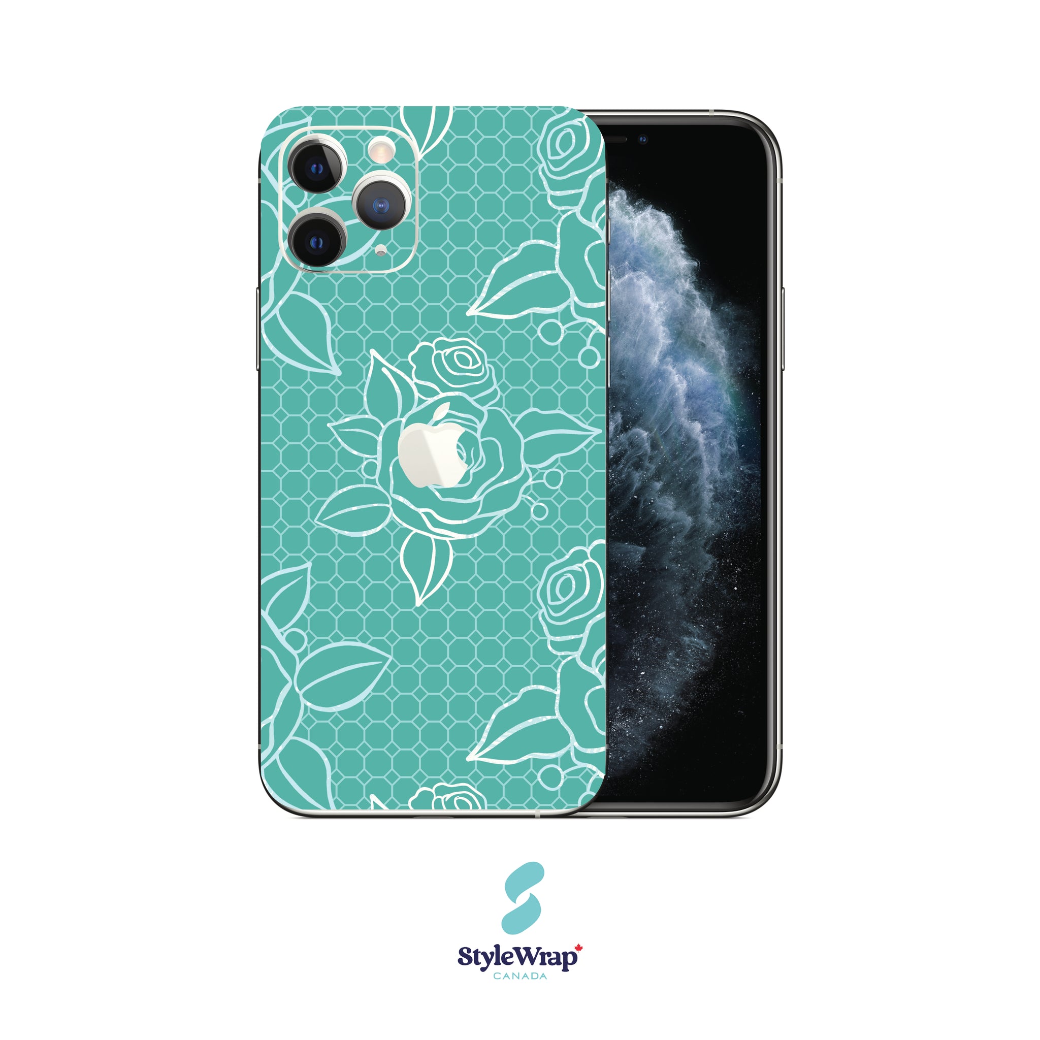 iPhone - Teal Floral
