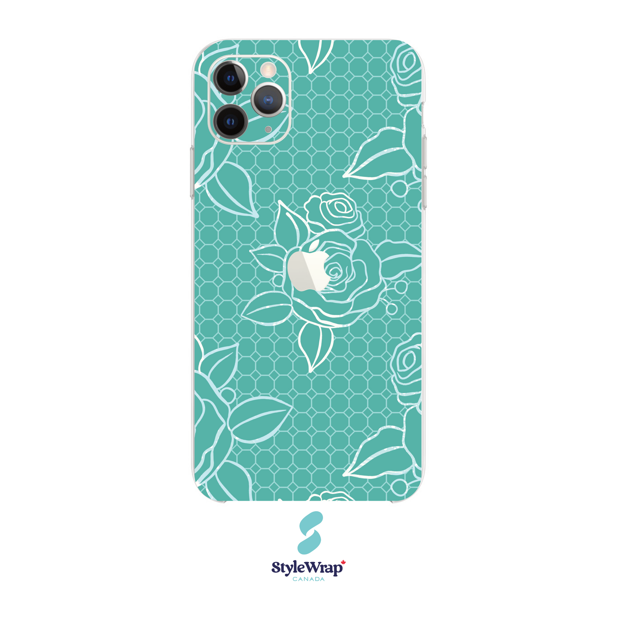 iPhone - Teal Floral