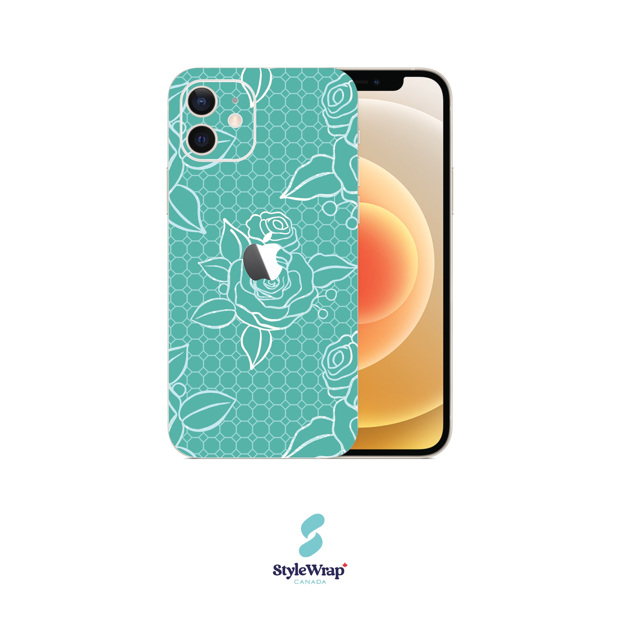 iPhone - Teal Floral