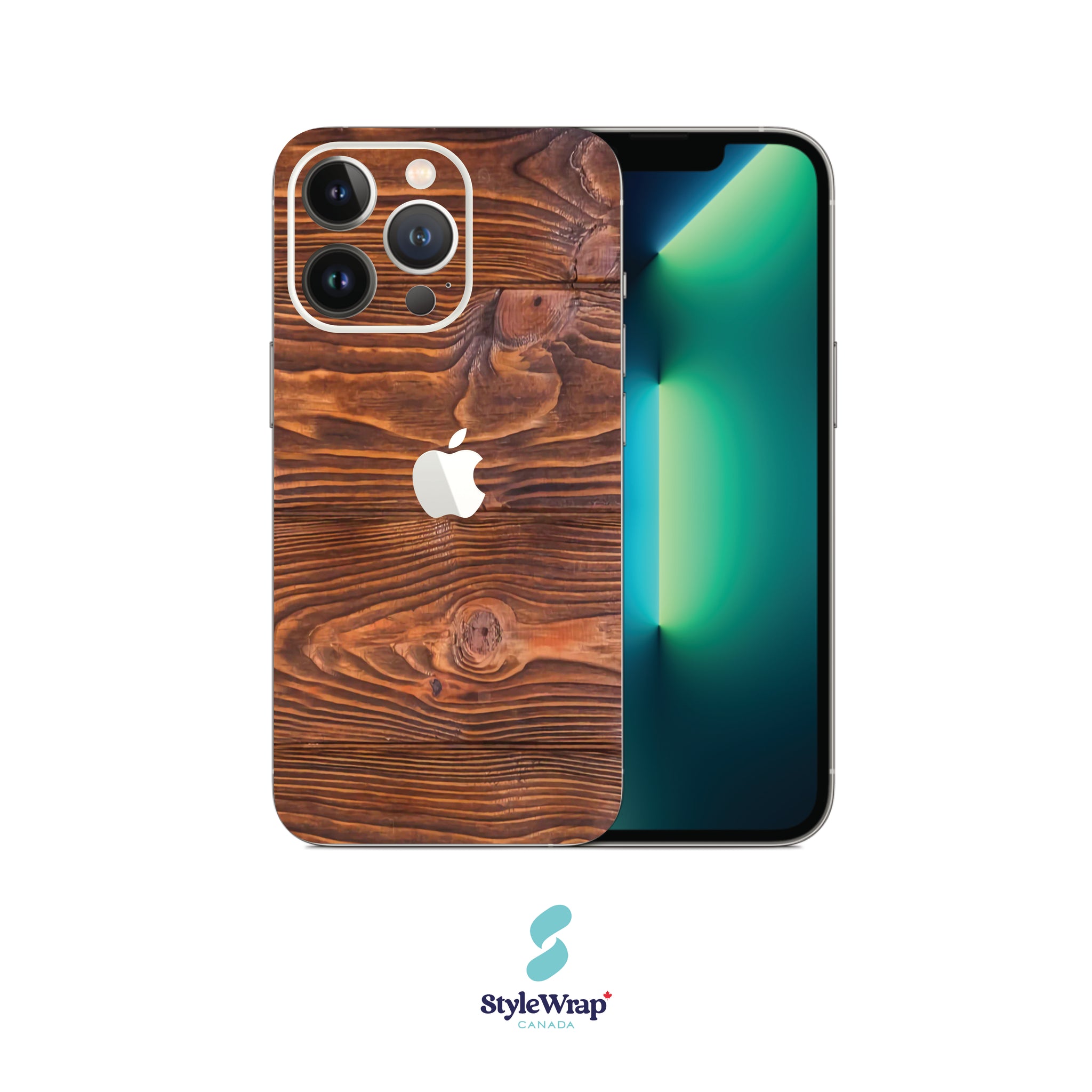 iPhone - Dark Wood