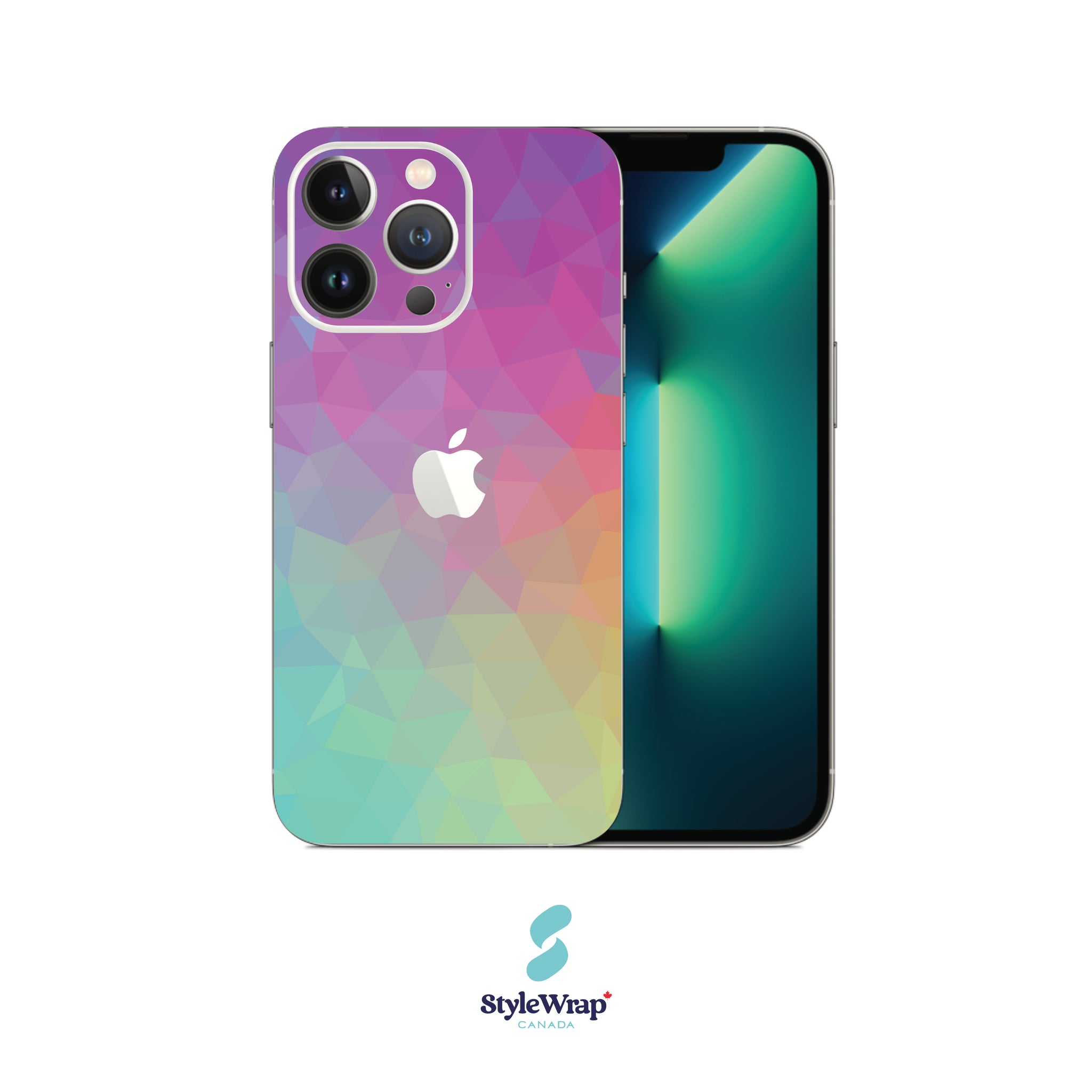 iPhone - Geometric Rainbow