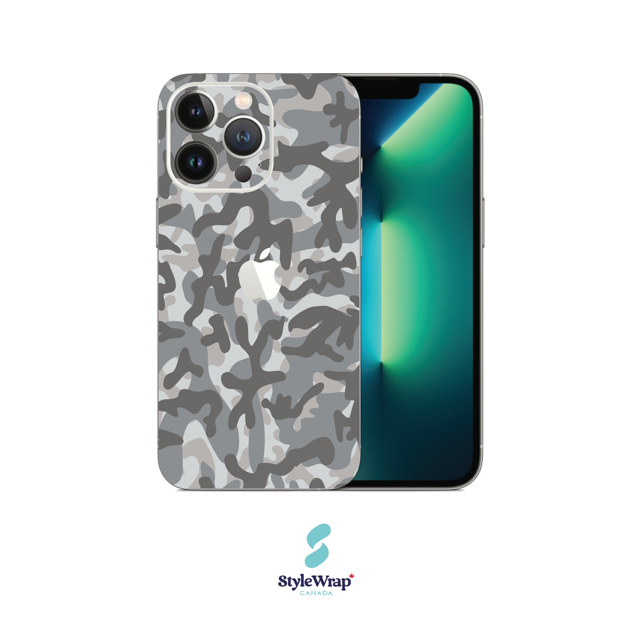 iPhone - Grey Camo