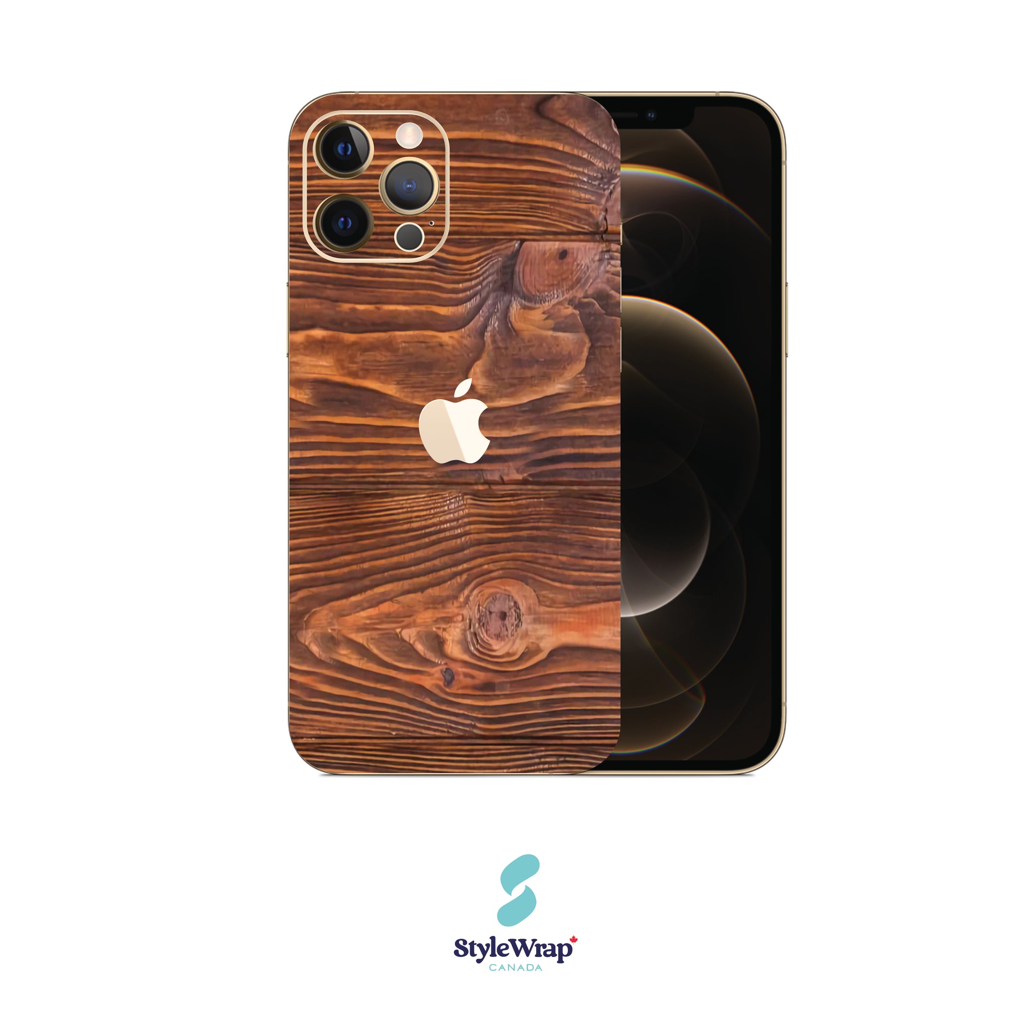 iPhone - Dark Wood